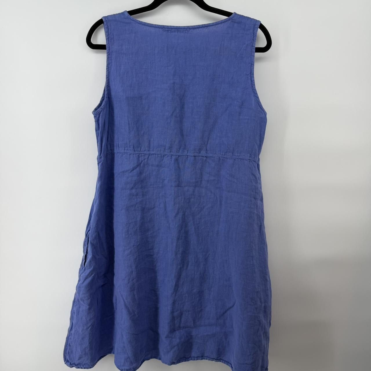 The Unbranded Brand Cut Loose blue linen dress Size M Size M / US 6-8 / IT 42-44 - 8 Thumbnail