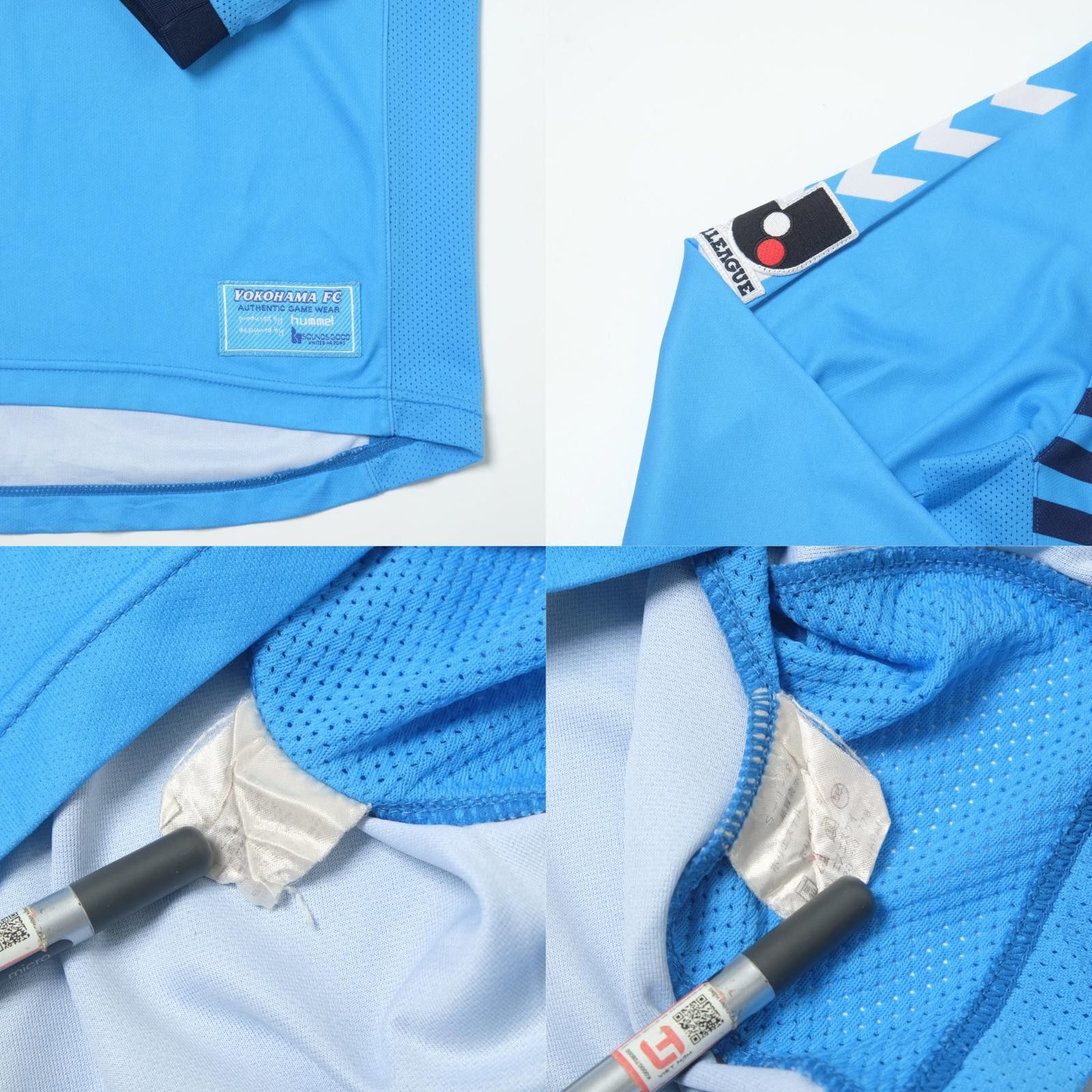 Hummel 2007/08 Yokohama FC Home Shirt Hummel J-League (L/XL) Size US L / EU 52-54 / 3 - 6 Thumbnail