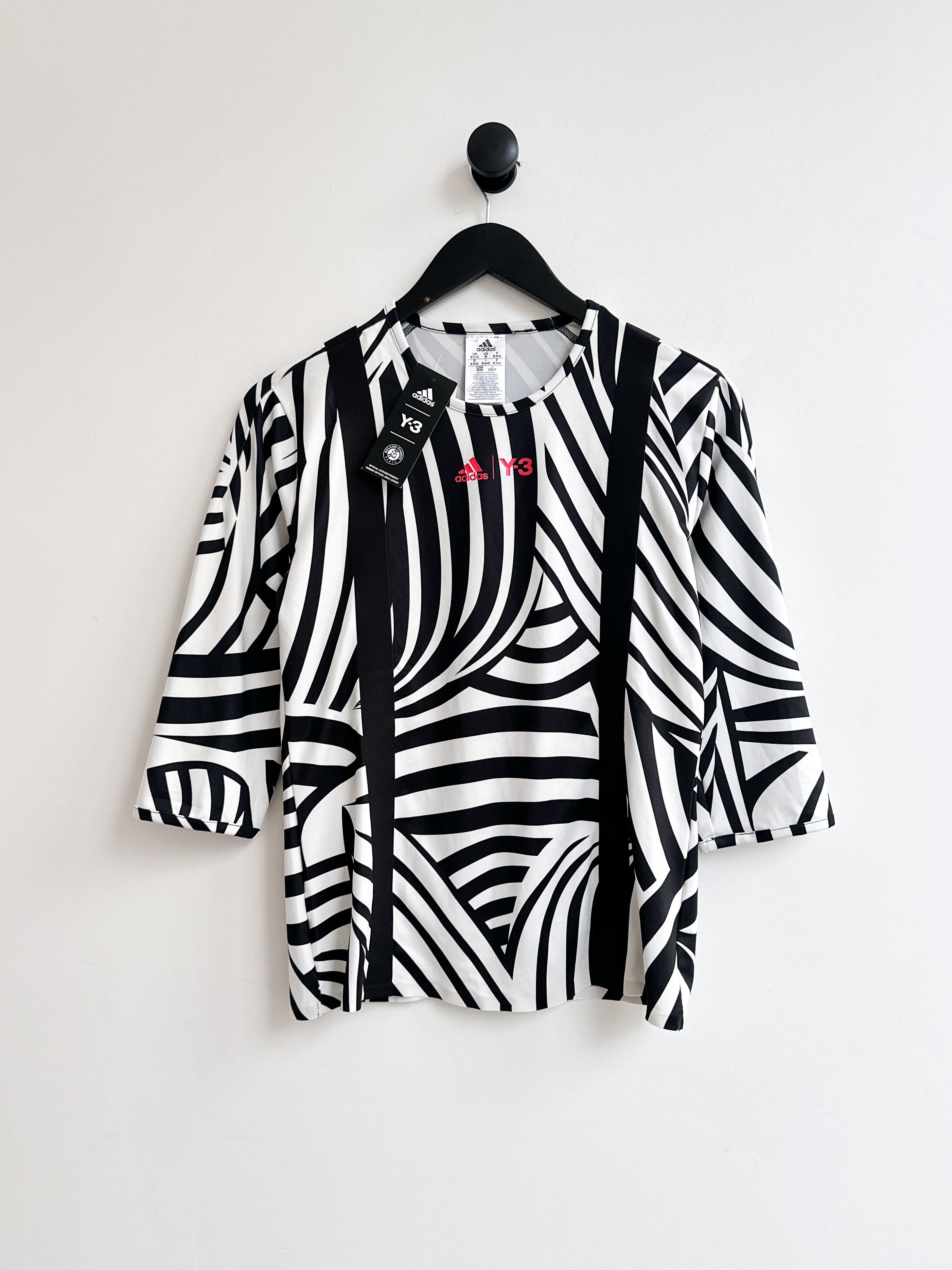 Adidas Y-3 Yohji Yamamoto Roland Garros Jersey Tee Size M / US 6-8 / IT 42-44 - 1 Thumbnail