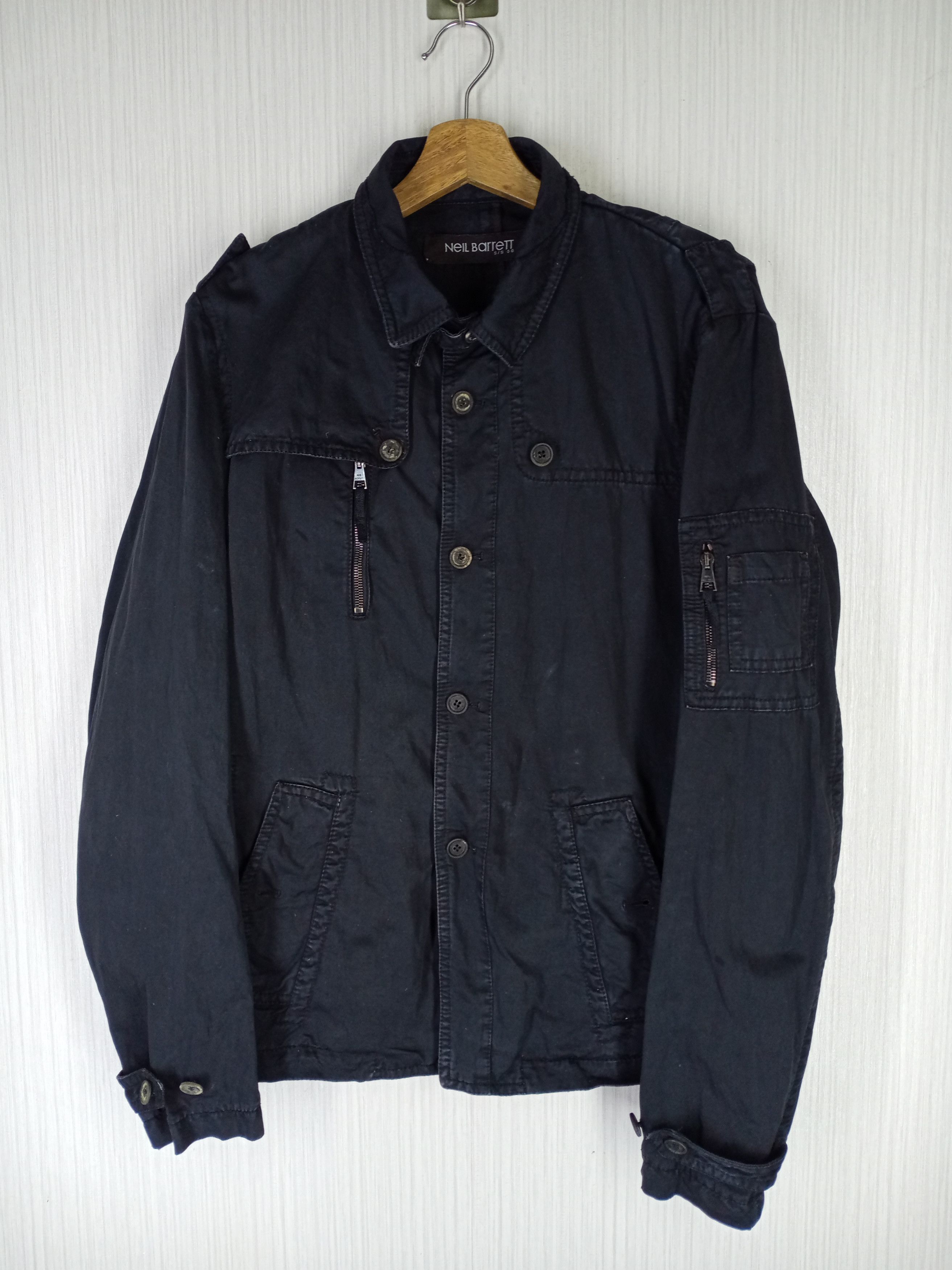 Neil Barrett Neil Barrett Blouson Jacket Nice Design Size US S / EU 44-46 / 1 - 1 Thumbnail