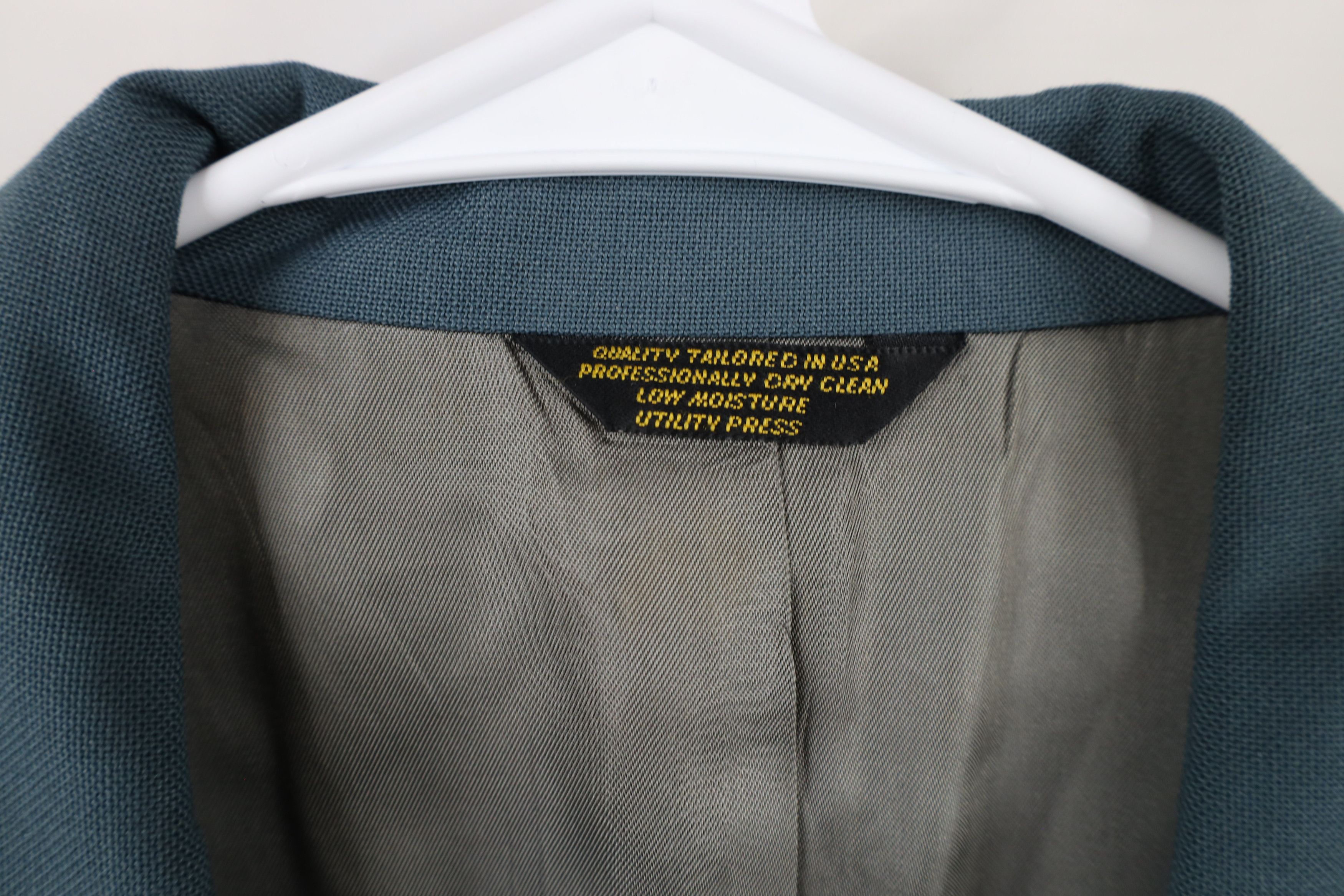Vintage Vintage 90s Palm Beach Button Suit Coat Jacket Blazer USA Size US XXL / EU 58 / 5 - 9 Thumbnail