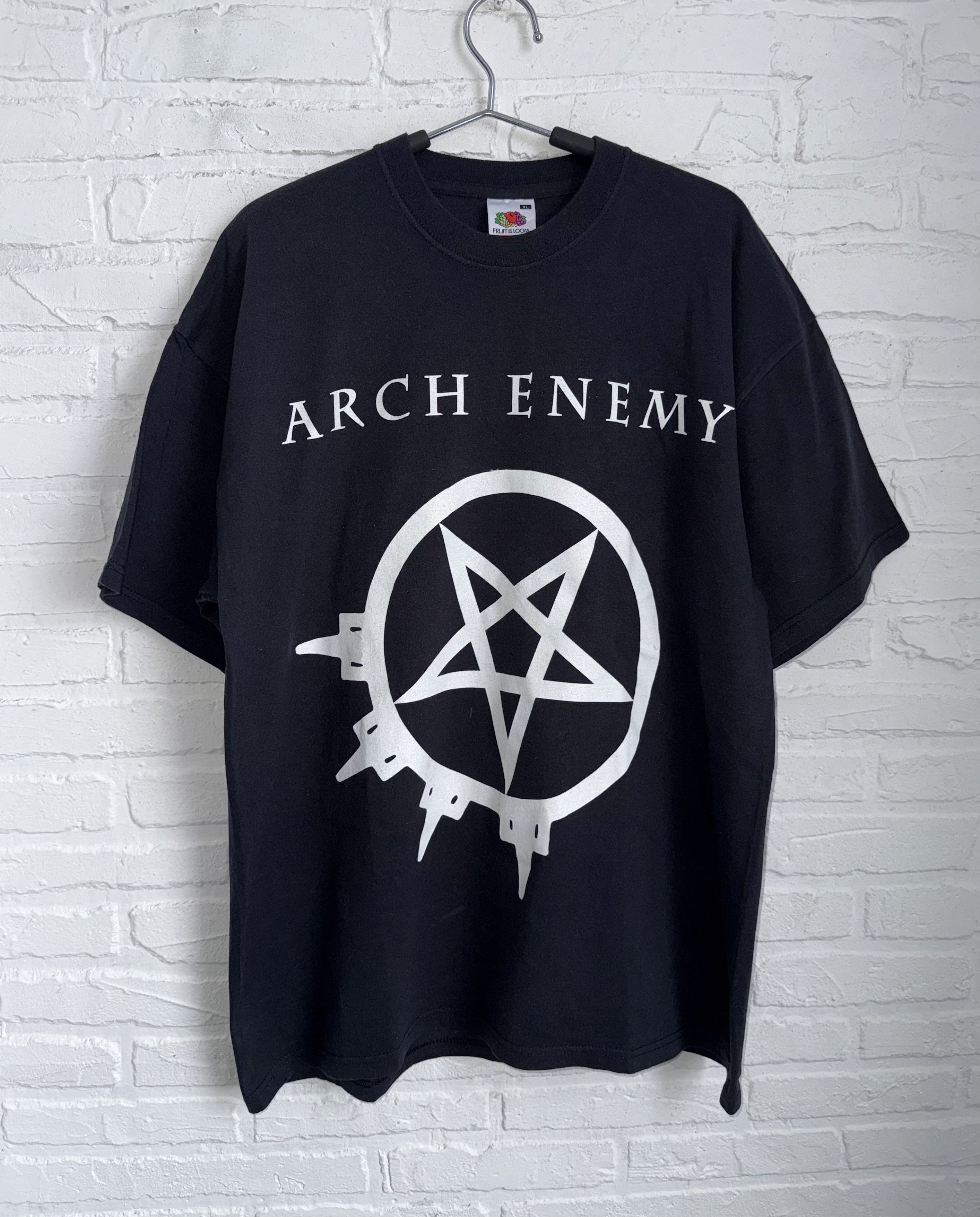 Band Tees Vintage 2001 Arch Enemy Wages of Sin Pure Fucking Metal Size US XL / EU 56 / 4 - 6 Thumbnail