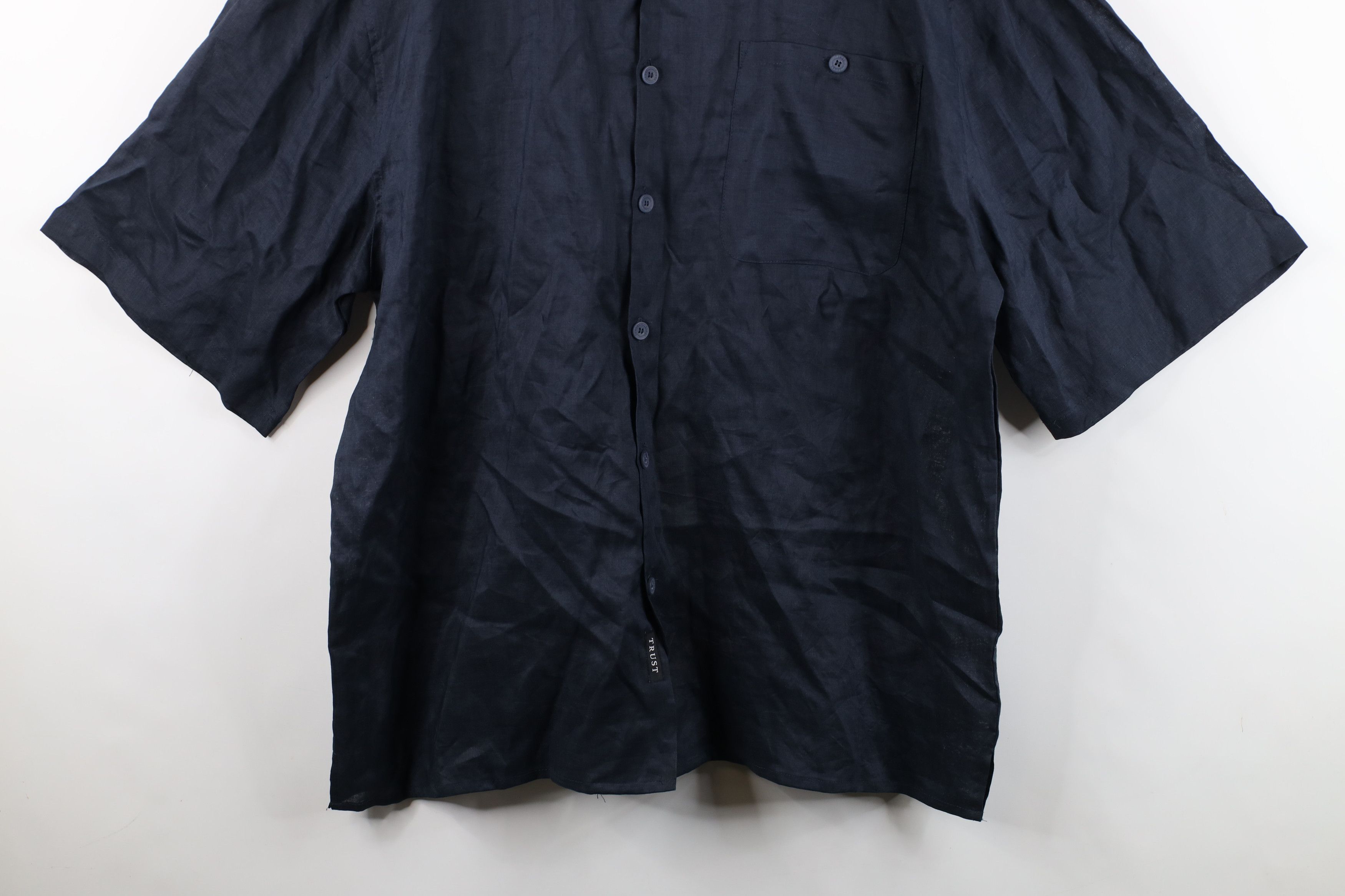 Vintage Vtg 90s Y2K Streetwear Short Sleeve Collared Button Shirt Size US XXL / EU 58 / 5 - 3 Thumbnail