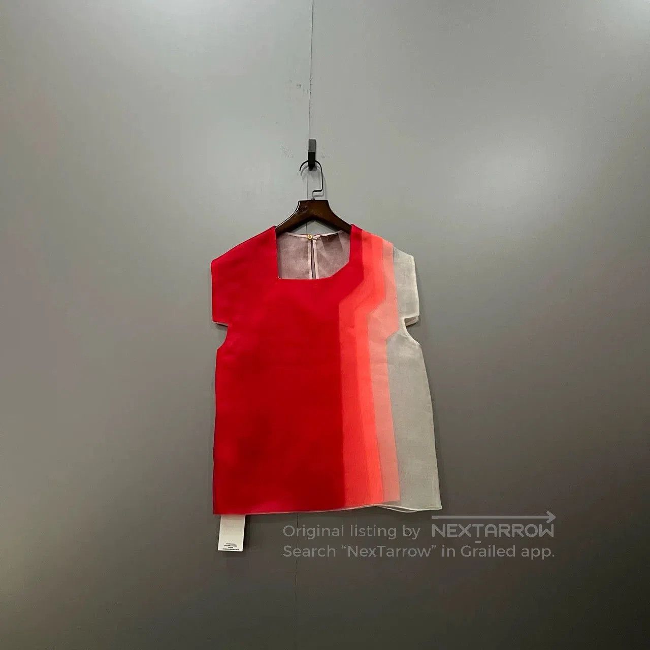 Fendi Fendi Colorblock Silk Sleeveless Blouse. Size S / US 4 / IT 40 - 1 Thumbnail