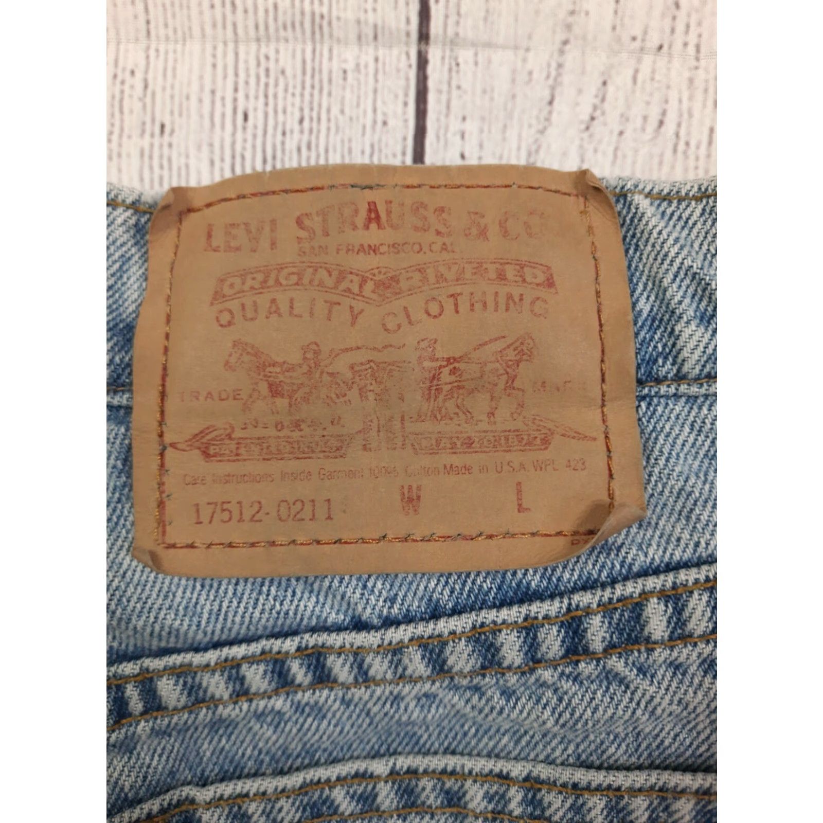 Levi's VINTAGE Levi's 17512-0211 High Rise Tapered Mom Jeans Size 6 28x29 Denim Blue United States Men/Women? Size 28" / US 6 / IT 42 - 3 Thumbnail