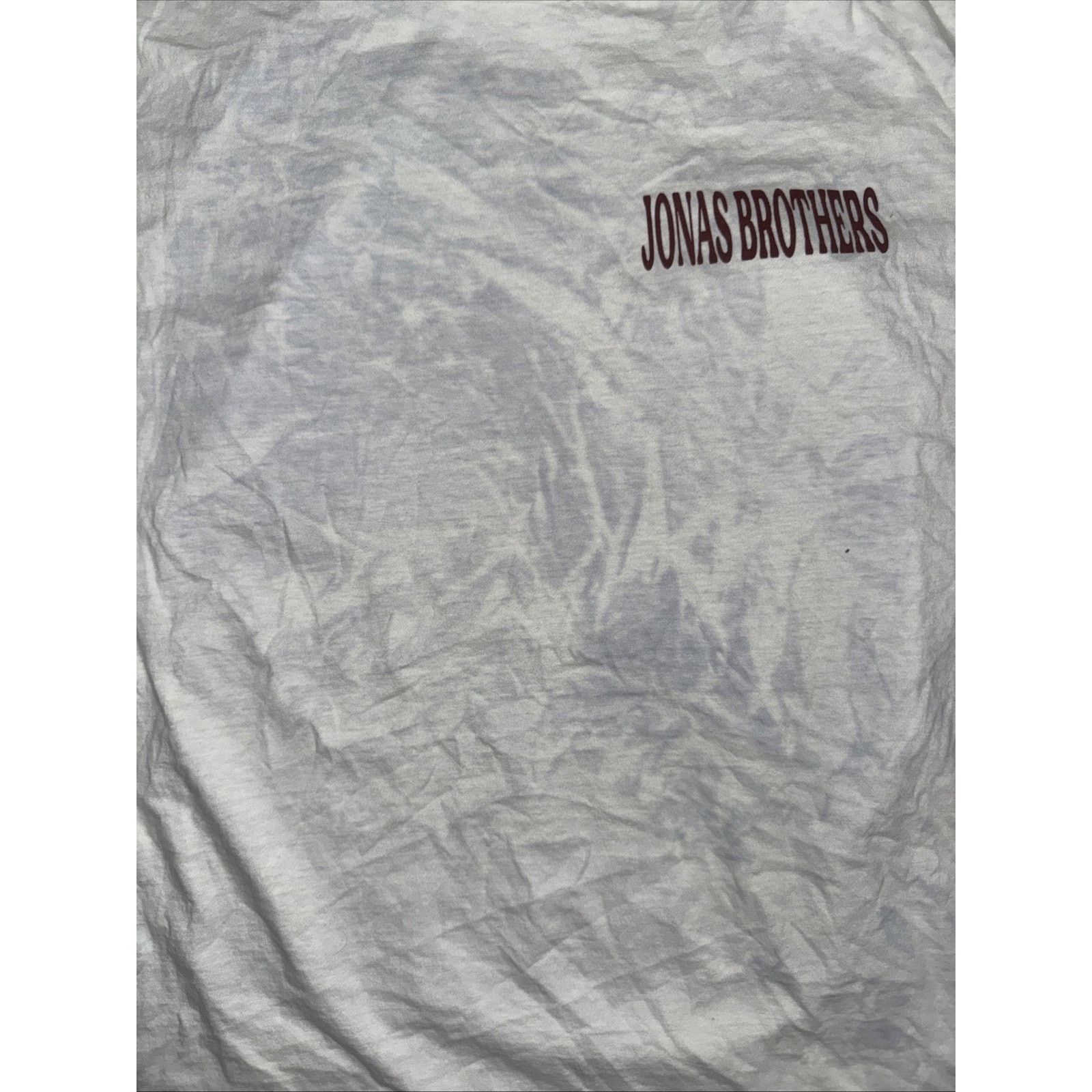 Band Tees Jonas Brothers Band Tee White Graphic T-Shirt Medium 19x26 Size US M / EU 48-50 / 2 - 4 Thumbnail