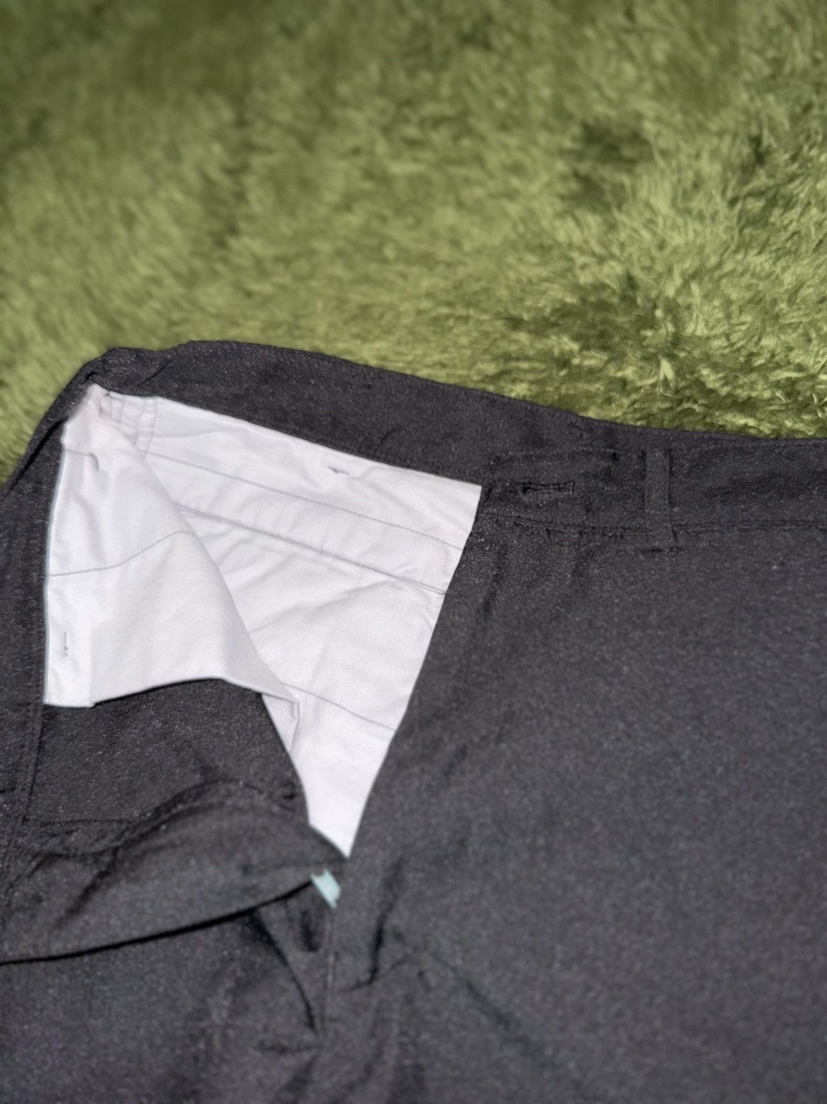 Comme des Garcons Black [XS] Comme des Garçons BLACK 16SS Cropped Polyester Pants Size US 29 - 4 Thumbnail