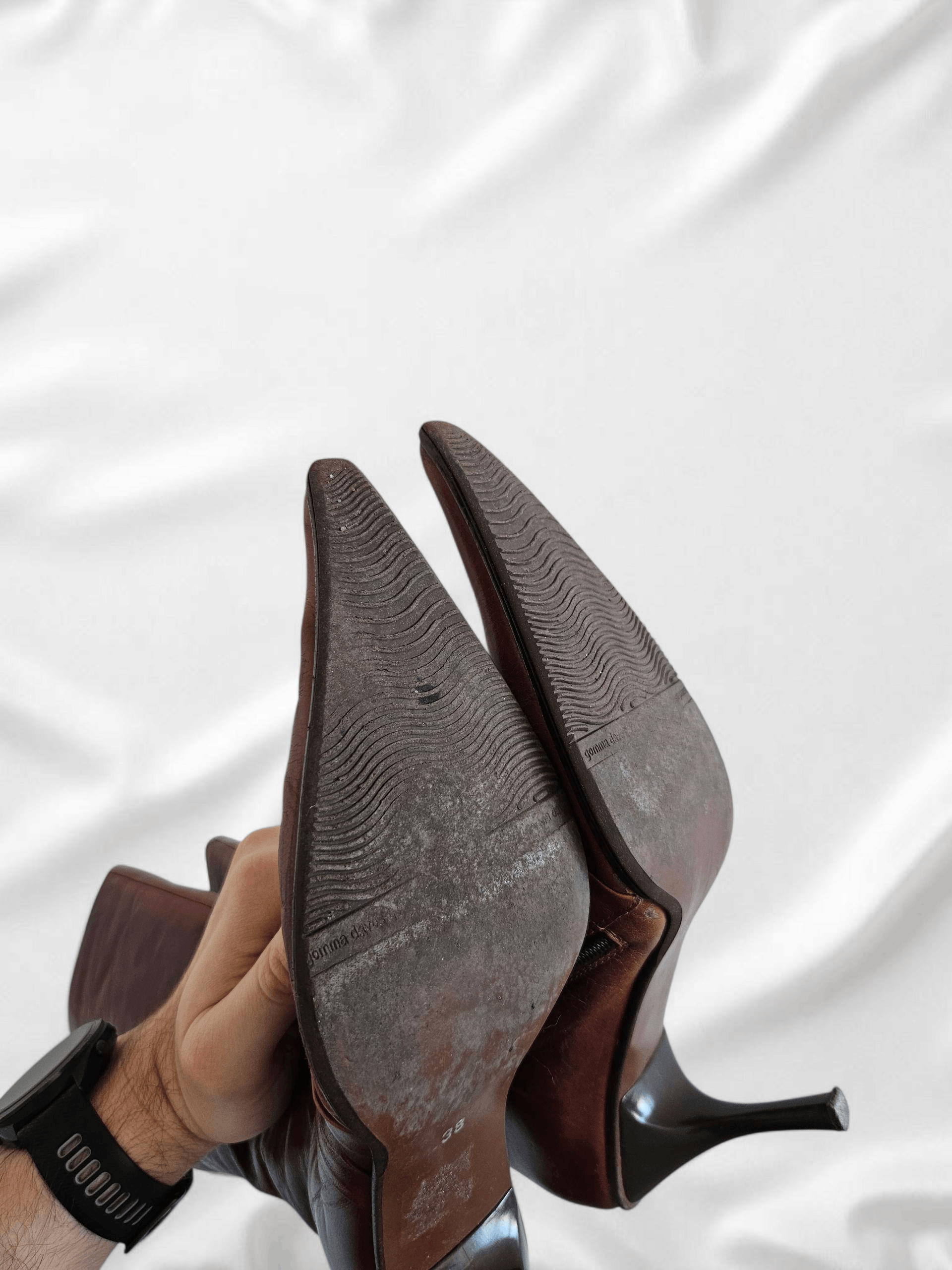 Vintage Vintage leather boots made in Italy Size US 8 / IT 38 - 12 Thumbnail