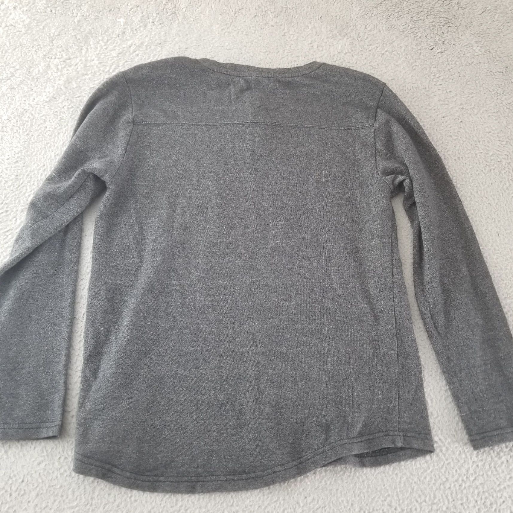 Volcom Volcom Mens Shirt Regular Heather Gray Long Sleeve Henley Pocket Knit Casual Size US M / EU 48-50 / 2 - 6 Thumbnail