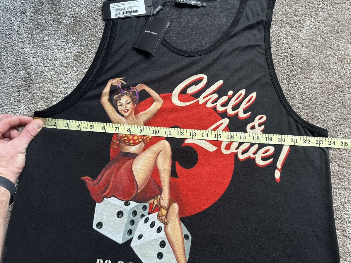 Dolce & Gabbana SS20 Dolce & Gabbana D&G tank top vest t shirt L Size US L / EU 52-54 / 3 - 6 Thumbnail