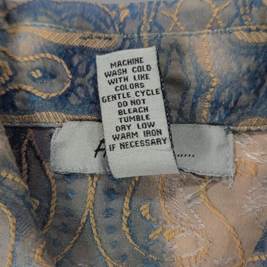 Other EUC Analogy Textured Embroidered Boho Button Up Jacket Sz XL Size XL / US 12-14 / IT 48-50 - 5 Thumbnail