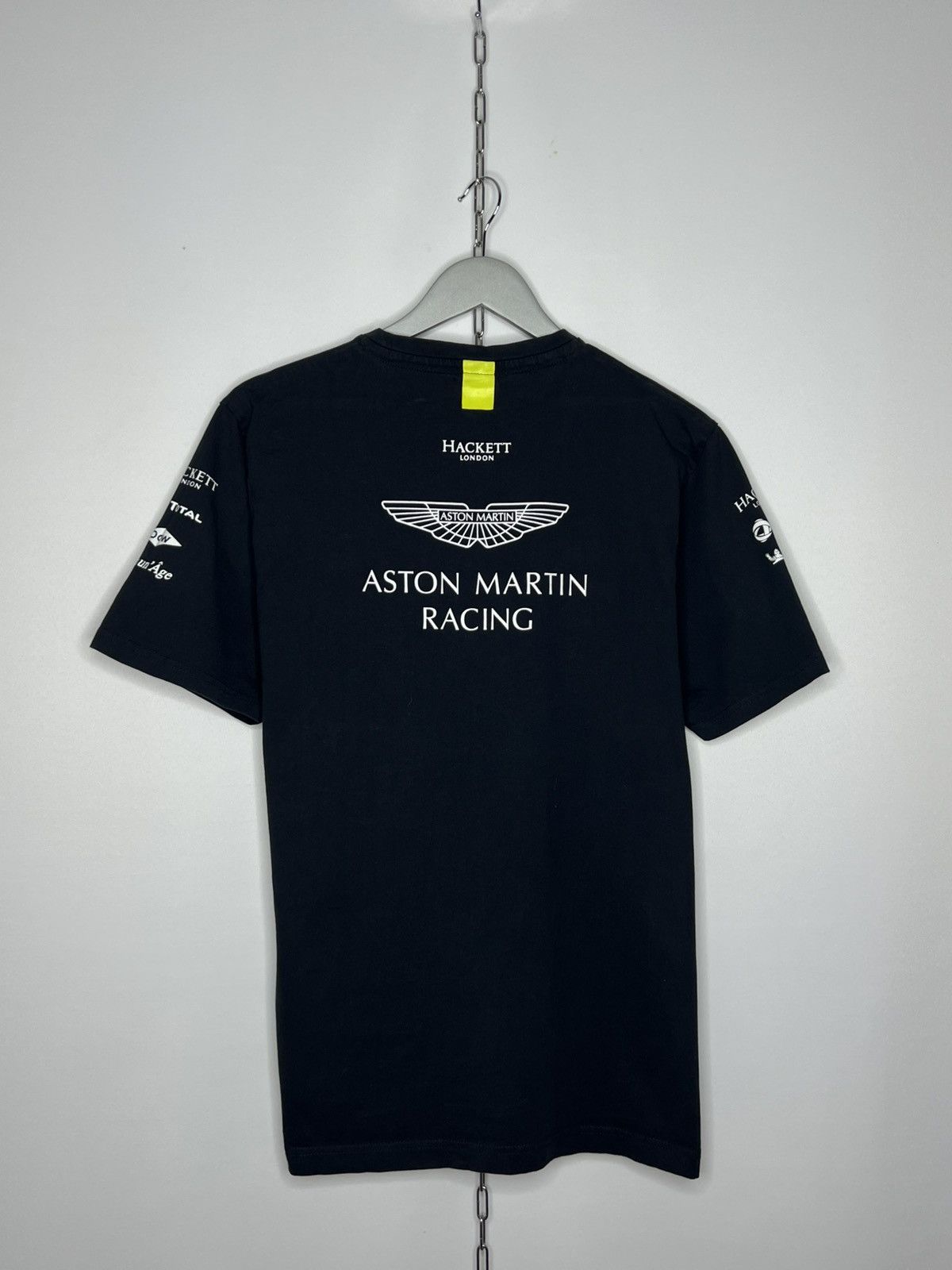 Hackett Hackett Aston Martin Racing Big Logo T-Shirt Tee F1 Size US XL / EU 56 / 4 - 8 Thumbnail