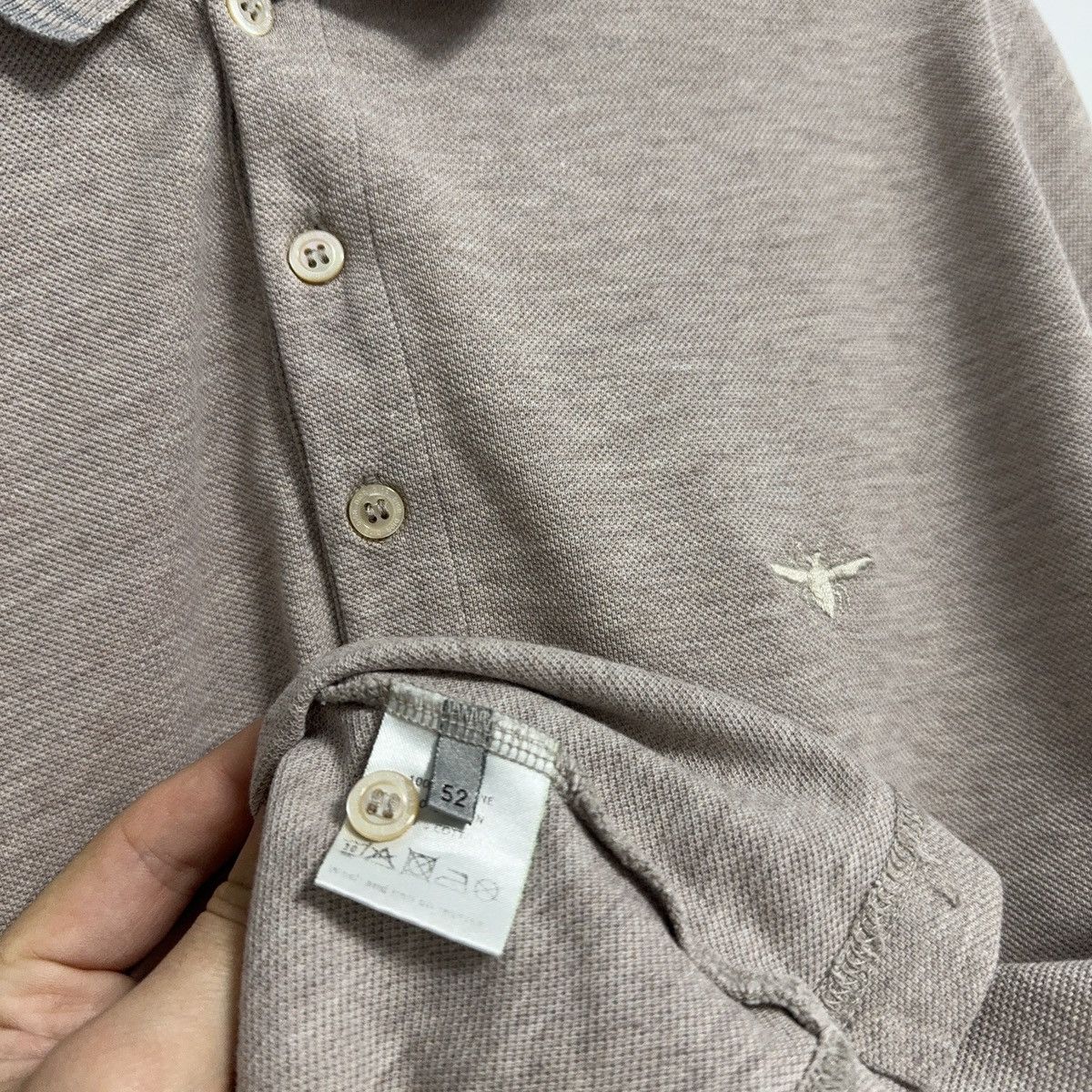 Dior Dior Homme Bee Polo Shirt by Hedi Slimane Size US M / EU 48-50 / 2 - 3 Thumbnail