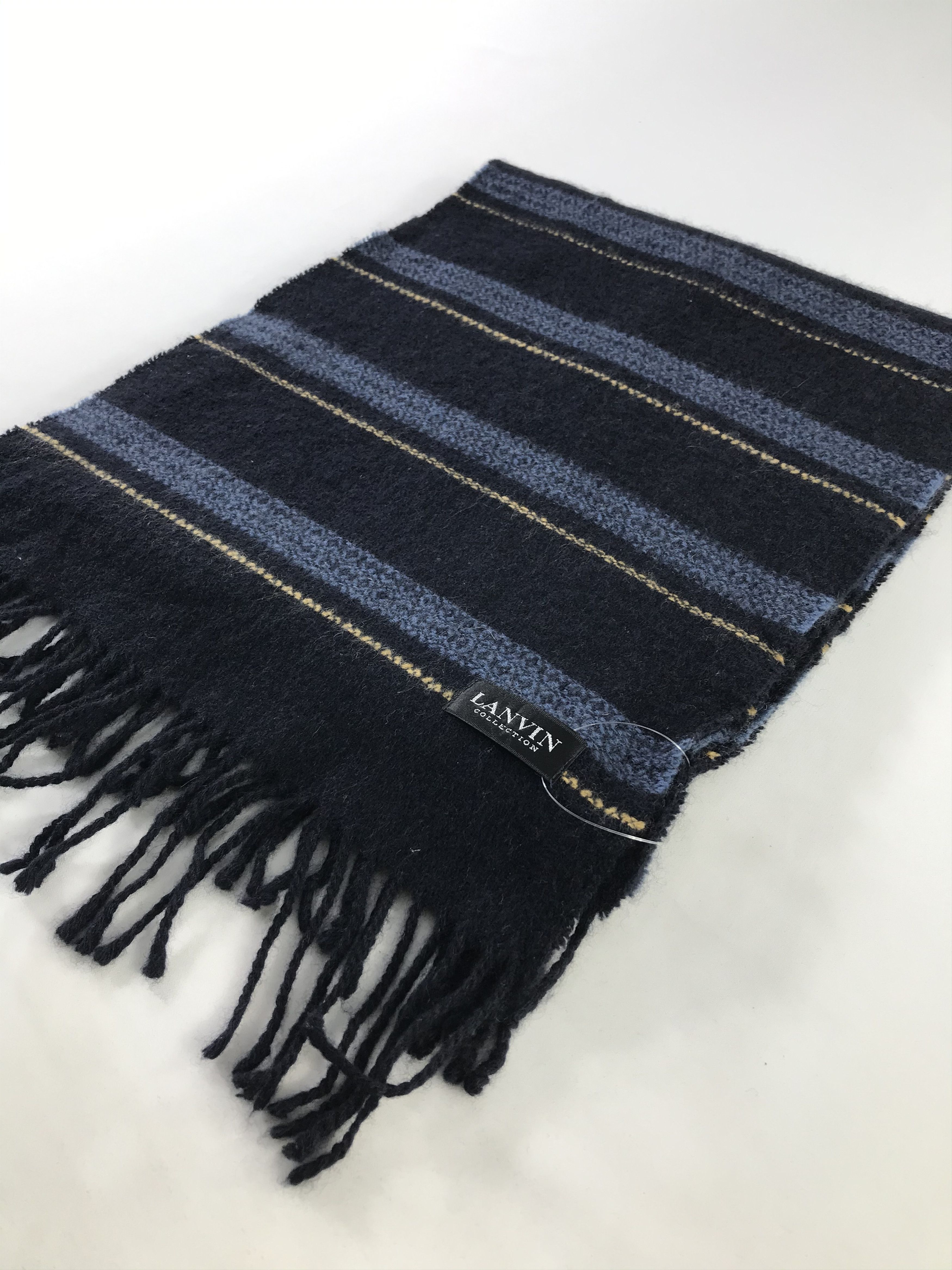 Lanvin × Vintage Lanvin Scarf / Muffler / Neckwear - WW2169 Size ONE SIZE - 3 Thumbnail