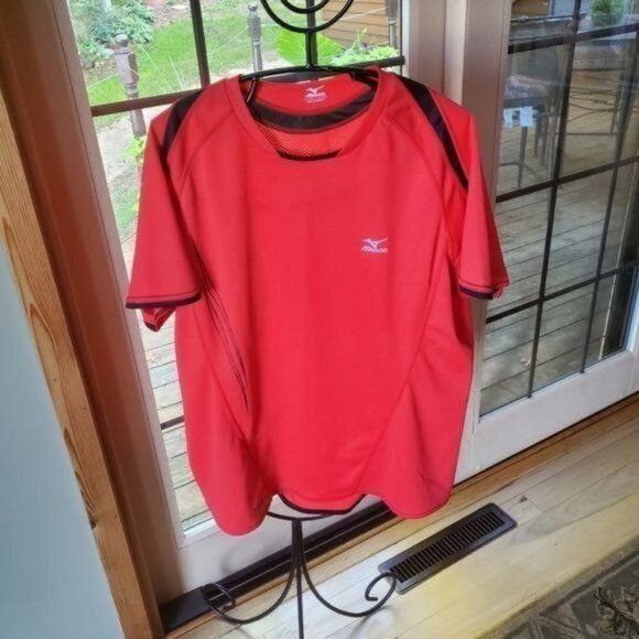 Mizuno Mizuno Embellished Athletic Pullover Bicycling Sz. XL SS Shi Size US XL / EU 56 / 4 - 2 Thumbnail