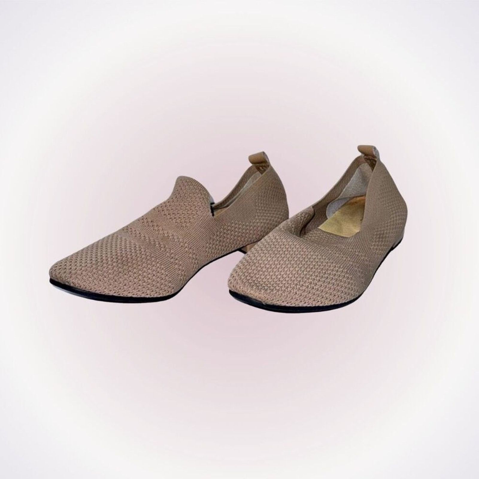 Other David Tate Neutral Knit Flats | Sz 8.5 Size US 8.5 / IT 38.5 - 1 Thumbnail