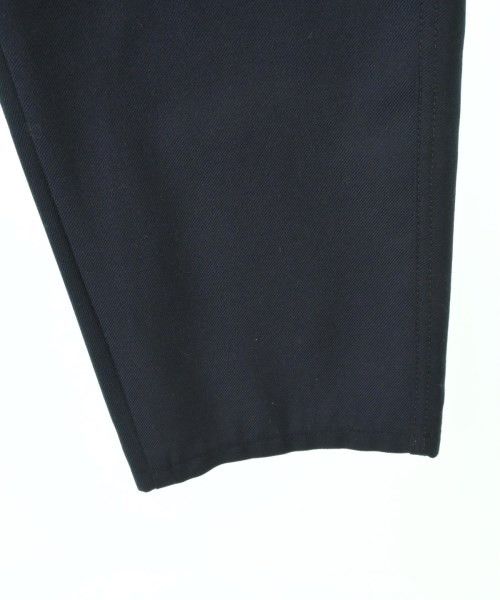 Comme des Garcons SHIRT Cropped Pants Plain Zip Ply Polyester Wool Navy Blue Size US 33 - 5 Thumbnail