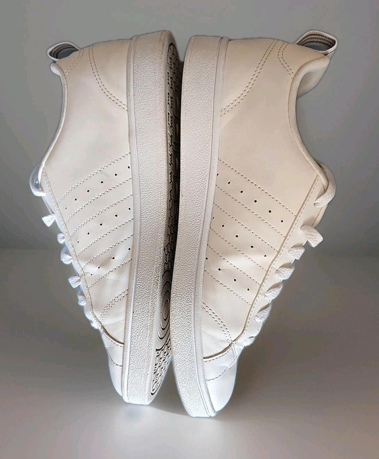 Adidas Adidas Women's 8 Grand Court White/Metallic Shoes Sneakers Size US 8 / IT 38 - 7 Thumbnail