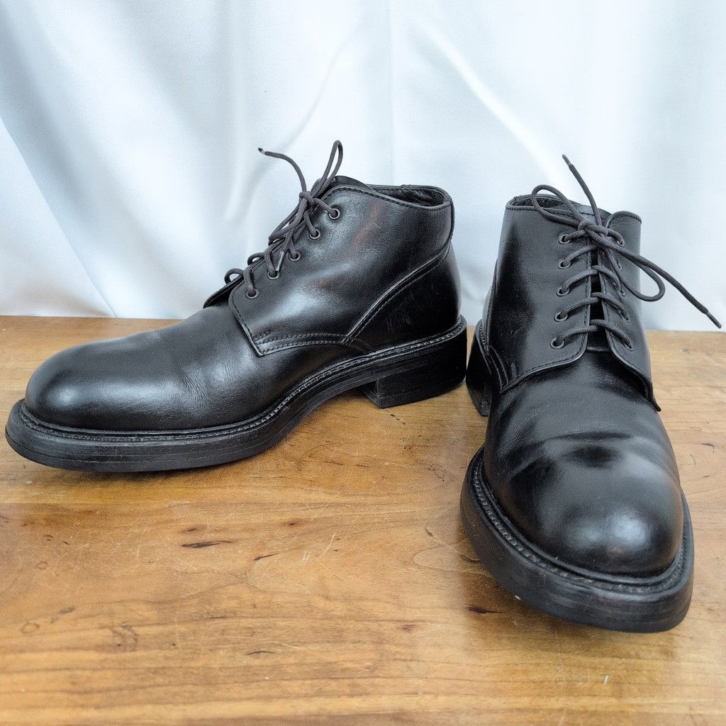 Premiata Premiata Chunky Black Leather Ankle Boots UK 10 Size US 11 / EU 44 - 1 Thumbnail