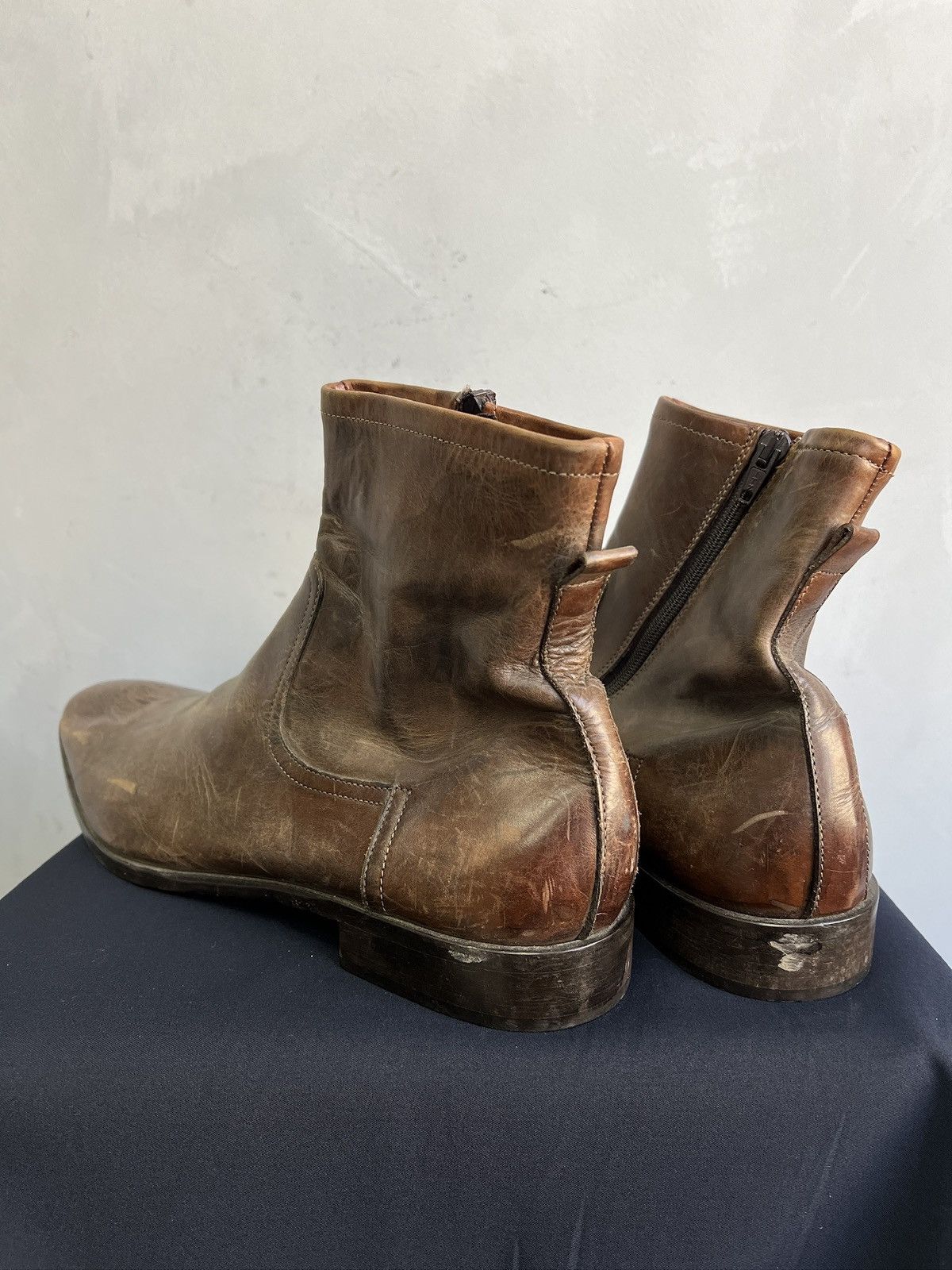 Other Guidi style western brown leather boots hype avant garde Size US 10 / EU 43 - 8 Thumbnail