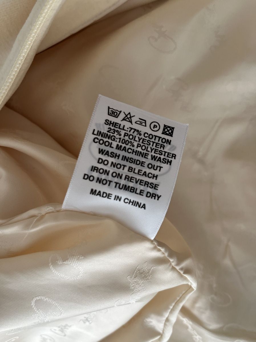 Corteiz Crtz Allstarz VVS Velour jacket medium size vanilla cream wh Size US M / EU 48-50 / 2 - 11 Thumbnail