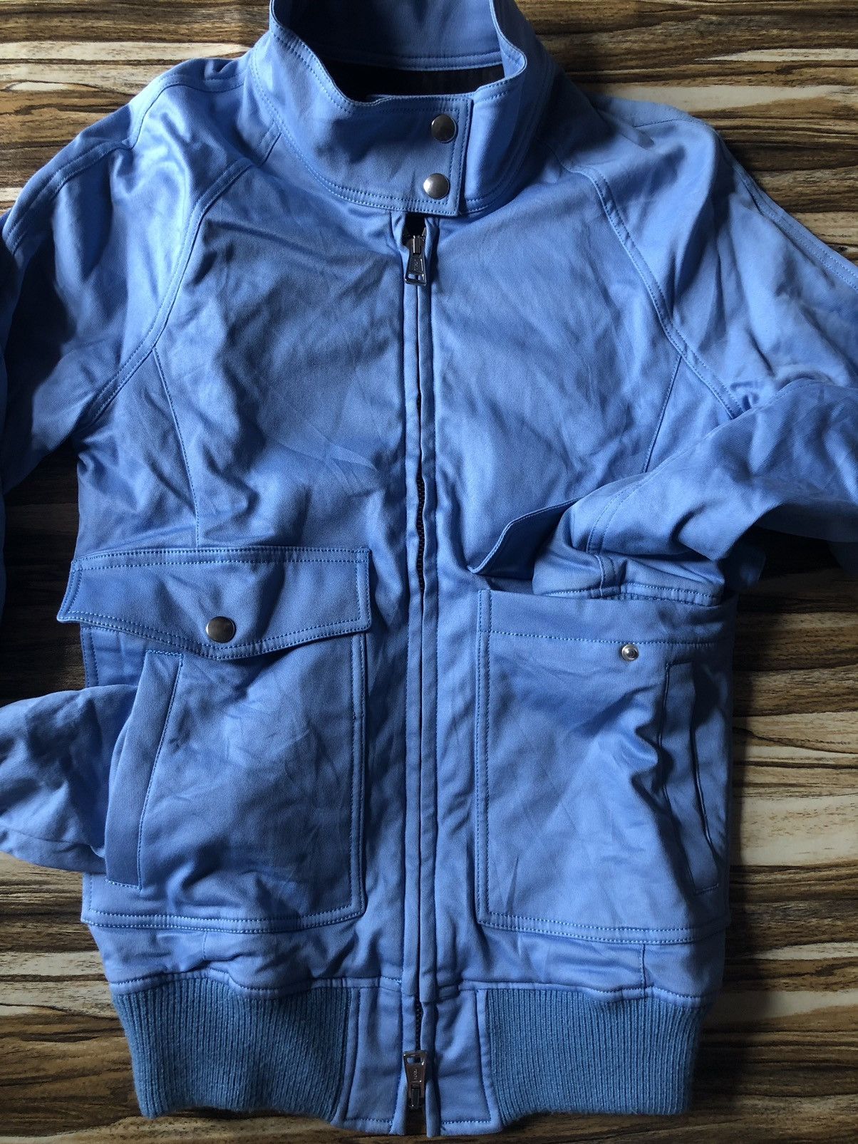 AKM 🇯🇵AKM Swing Top cotton twill stretch Utility biker jacket Size US M / EU 48-50 / 2 - 4 Thumbnail