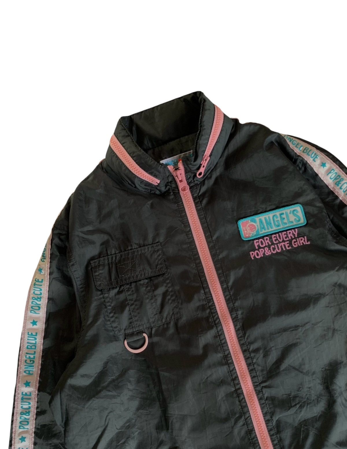 Angel Blue 00s Angel blue pop &cute japanese Y2k trackjacket Size US M / EU 48-50 / 2 - 4 Thumbnail