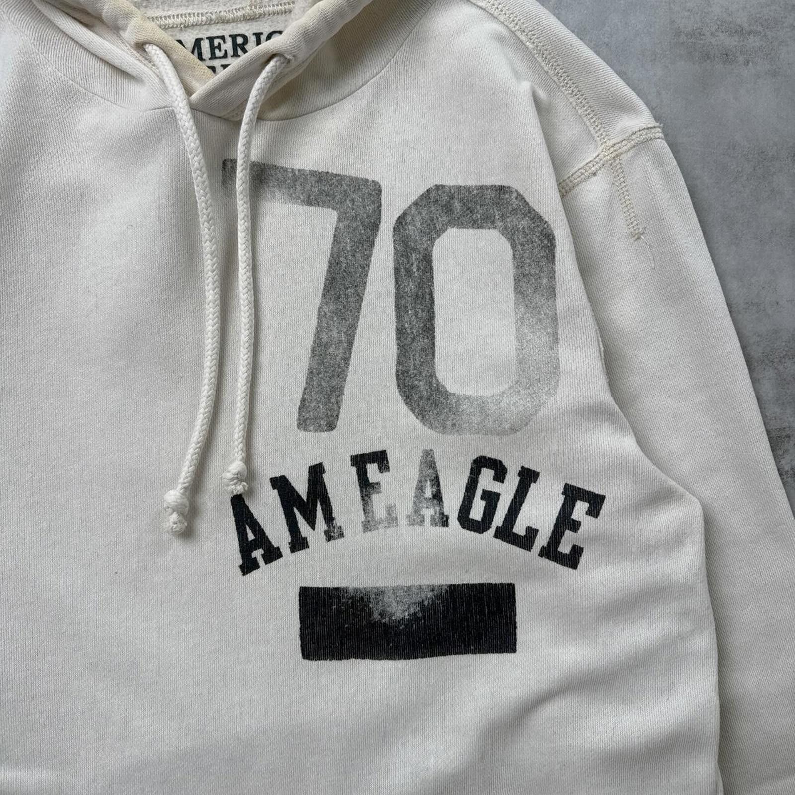 American Eagle Outfitters Y2K American Eagle 00s Grunge Hoodie Jacket Size US XS / EU 42 / 0 - 6 Thumbnail