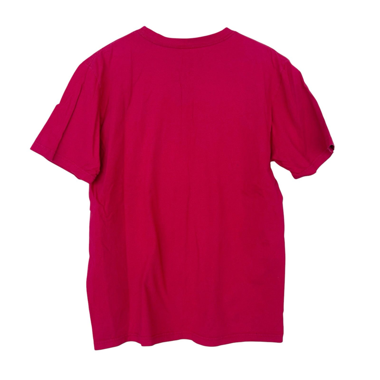 Nike Nike Red Just Do It Spell Out Short Sleeve T Shirt Sz L Size US L / EU 52-54 / 3 - 3 Thumbnail