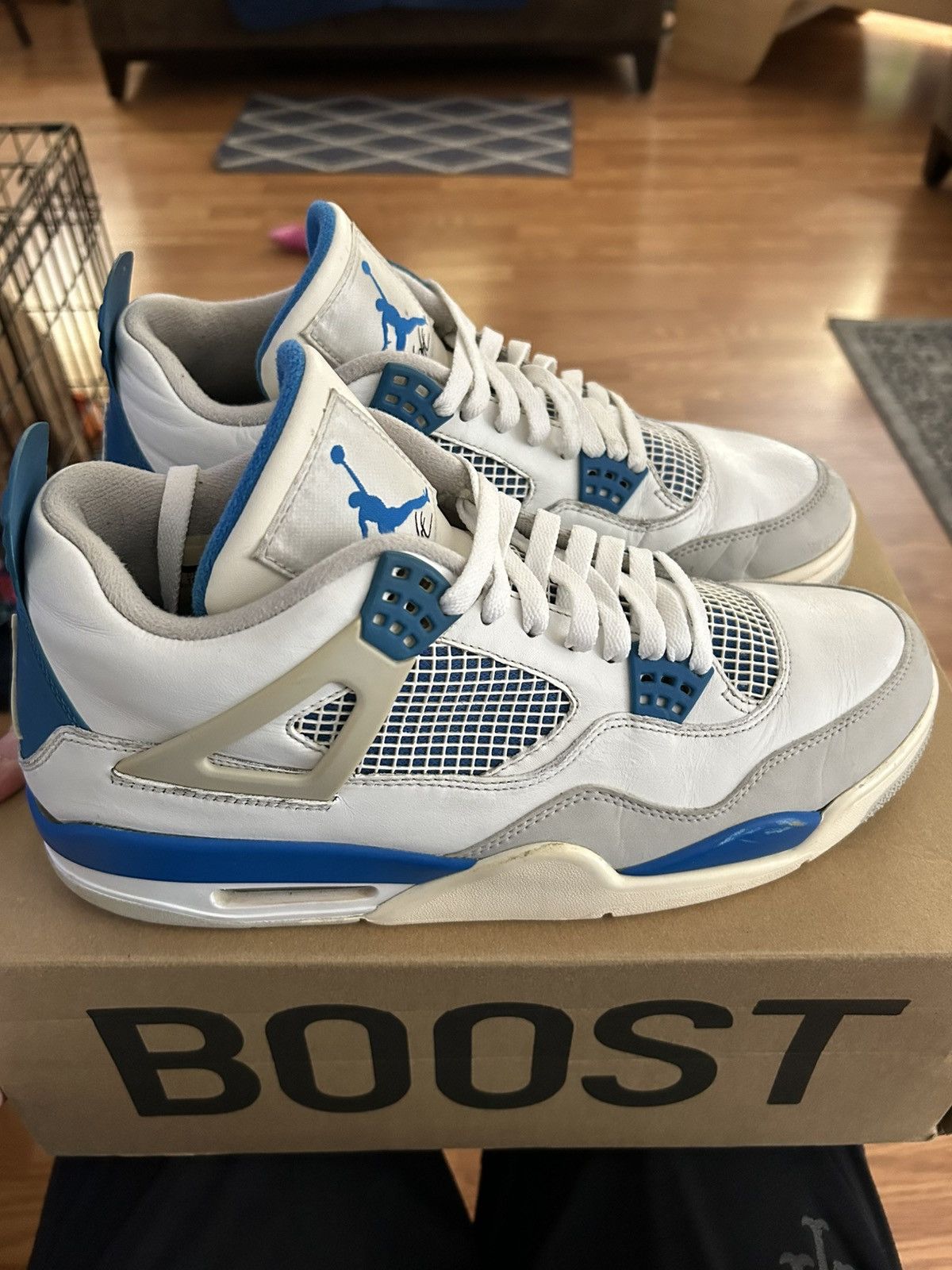 Jordan Brand Military blue 4s 2012 Size US 11.5 / EU 44-45 - 1 Thumbnail