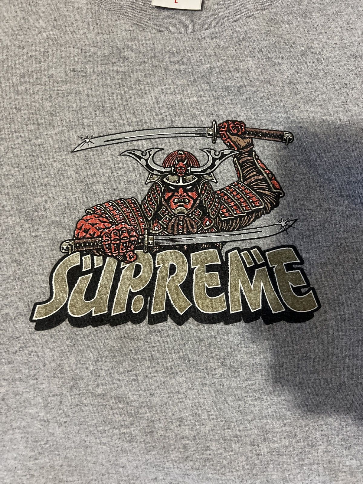 Supreme Supreme samurai graphic tee Size US L / EU 52-54 / 3 - 3 Thumbnail
