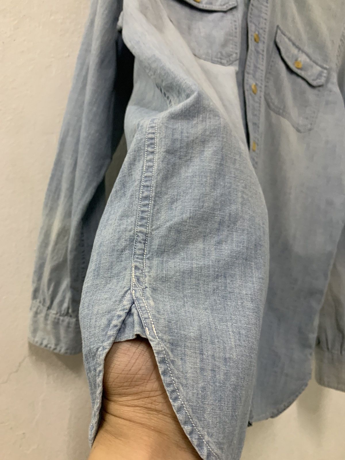 Ralph Lauren Ralph Lauren Workers Denim Shirt Size US M / EU 48-50 / 2 - 9 Thumbnail