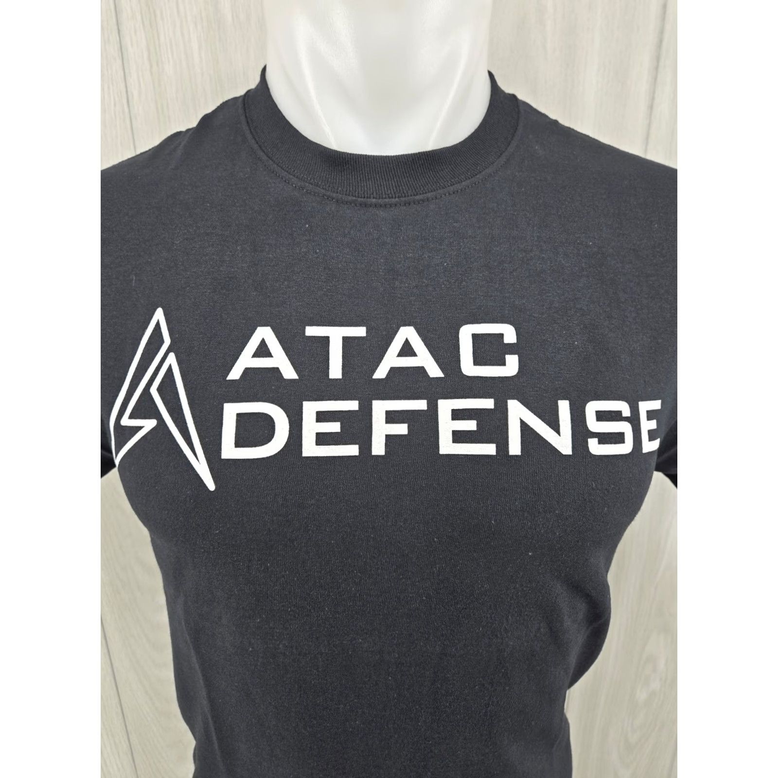 Port & Company Port & Company ATAC Defense Black Shirt Mens Small Short Sleeve T-Shirt Crew Neck Cotton Logo Easy Care Regular Fit Size US S / EU 44-46 / 1 - 2 Thumbnail