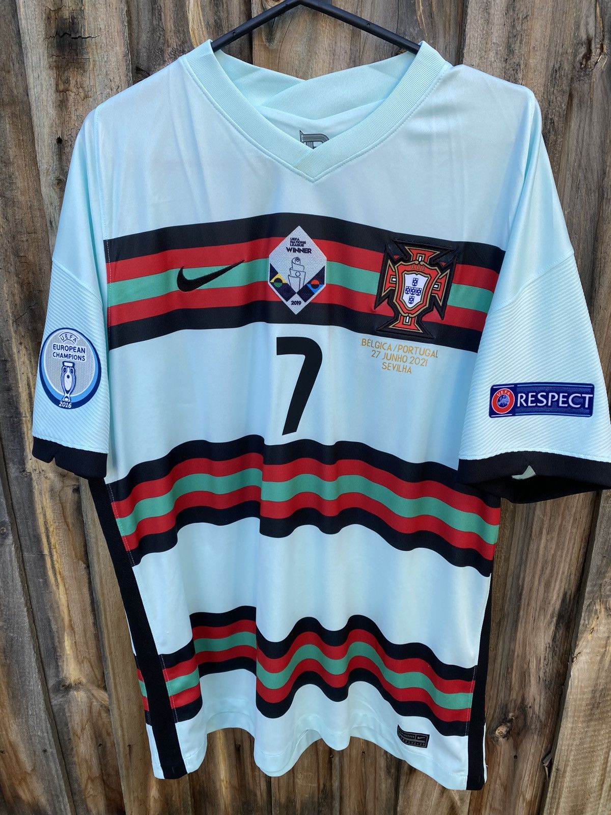 Nike Nike Portugal Away Jersey 2021 UEFA EURO XL Size US XL / EU 56 / 4 - 1 Thumbnail
