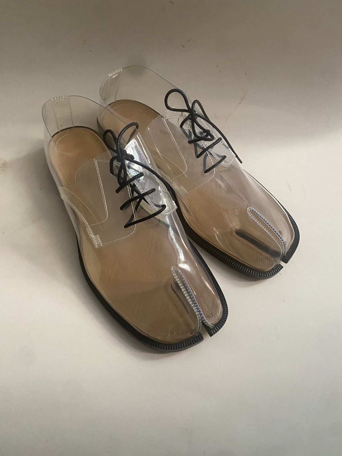 Maison Margiela 🌈-90% Maison Margiela transparent tabi IT44 Size US 11 / EU 44 - 2 Thumbnail