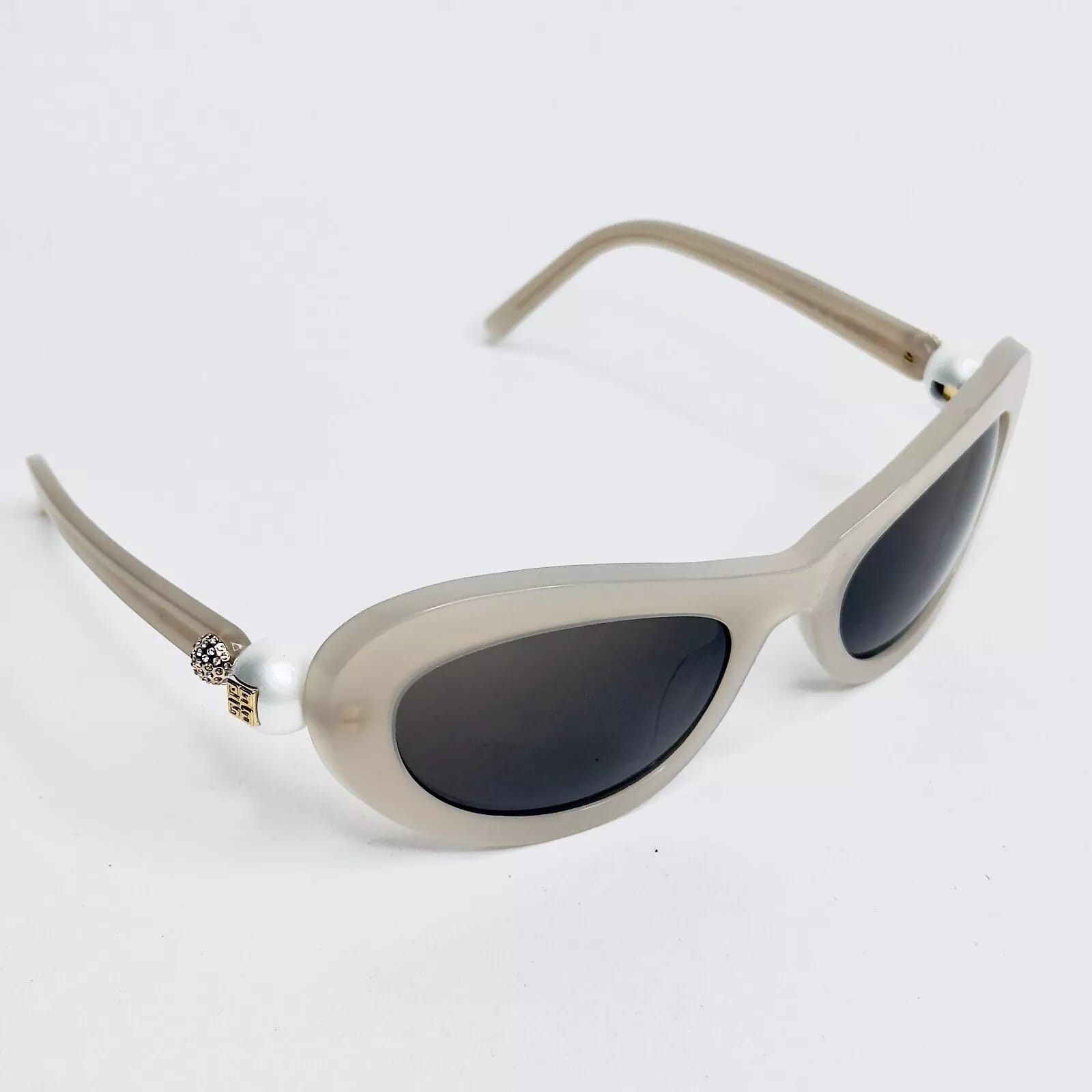 Givenchy GIVENCHY 4G PEARL 40070 Beige Brown GV40070U Wrap Sunglasses Size ONE SIZE - 2 Thumbnail
