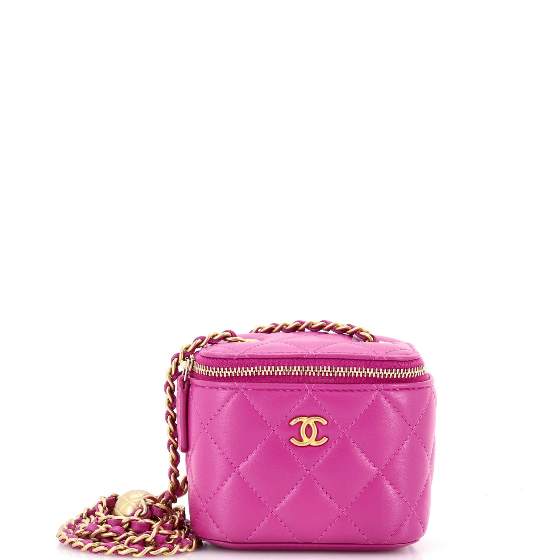 Chanel Pearl Crush Vanity Case with Chain Size ONE SIZE - 1 Thumbnail