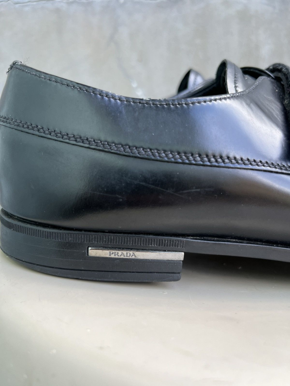 Prada Velcro Strapped Loafers Size US 7 / EU 40 - 7 Thumbnail