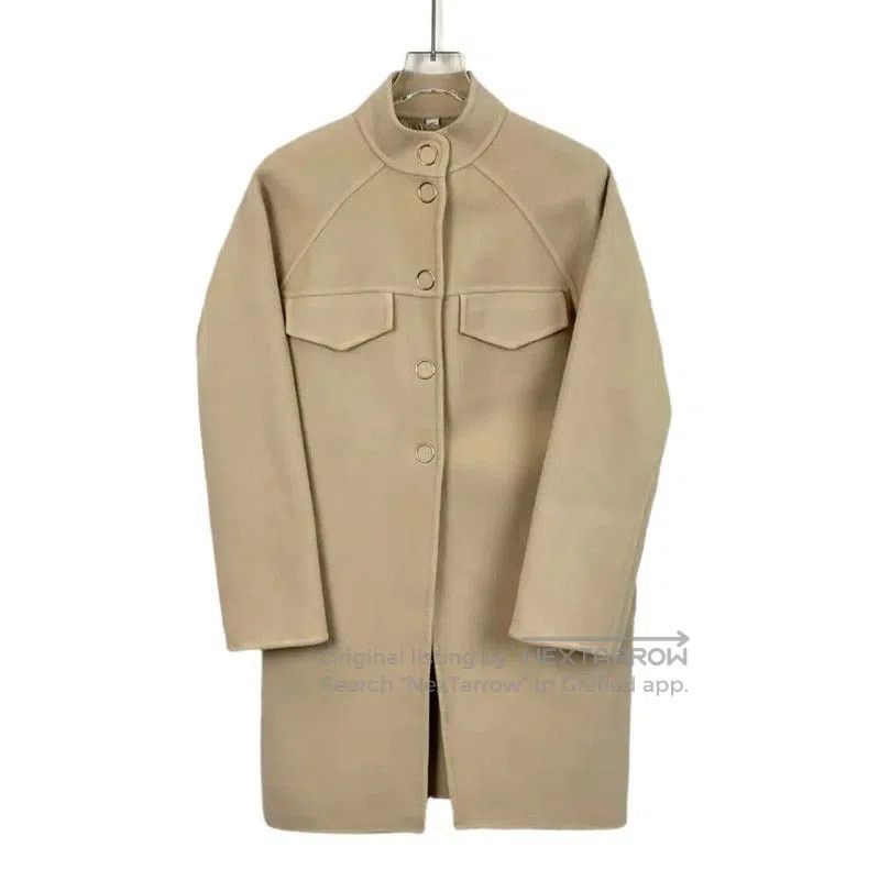 Burberry Burberry Women's Wool Coat in Brown. Size XS / US 0-2 / IT 36-38 - 1 Thumbnail