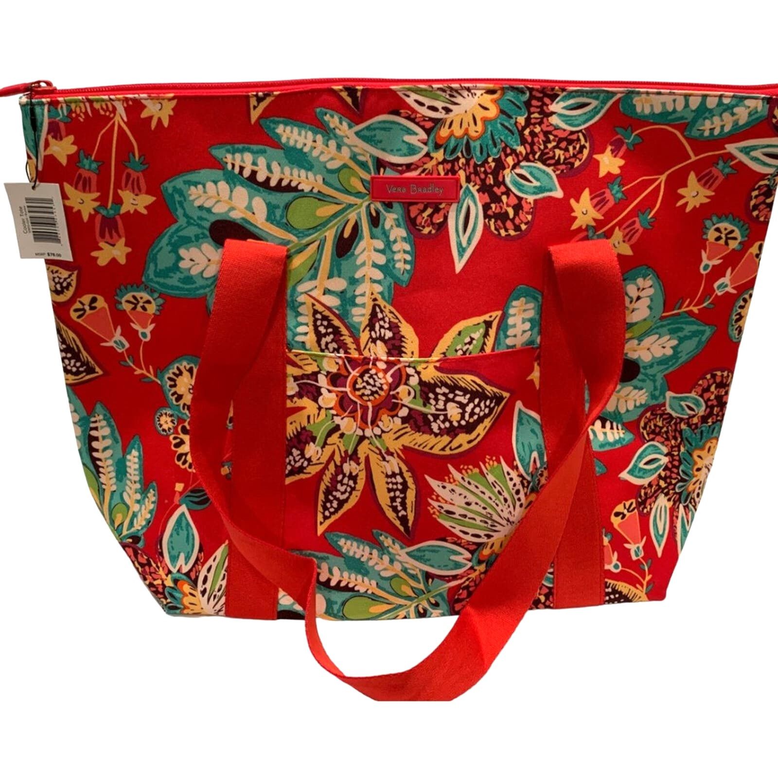 Vera Bradley VERA BRADLEY Floral Rumba Cooler Tote Insulated Bag Size ONE SIZE - 1 Thumbnail