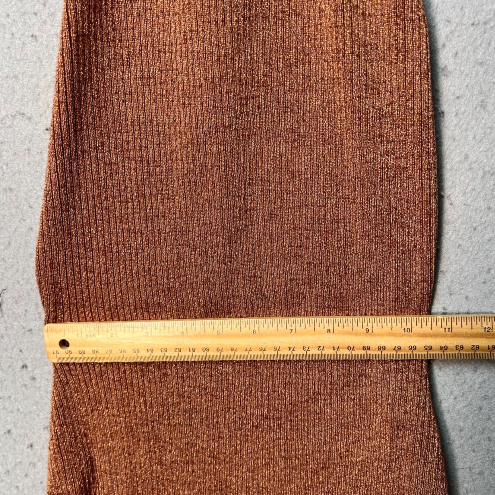 superdown Womens Superdown Halter Midi Dress Brown Metallic Knit Sleeveless Front Slit Slim Bodycon Party Cocktail - Adult XS/S/M/L? Size S / US 4 / IT 40 - 7 Thumbnail