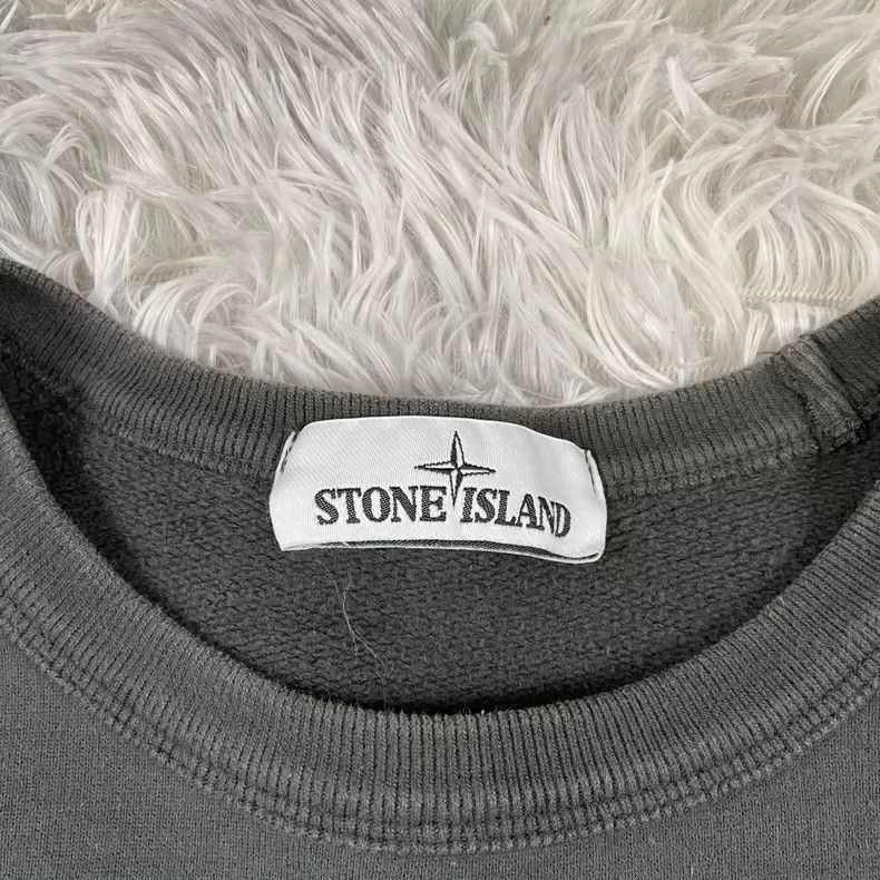 Stone Island Stone Island Gray Green Basic Sweatshirt -2506 Size US M / EU 48-50 / 2 - 3 Thumbnail