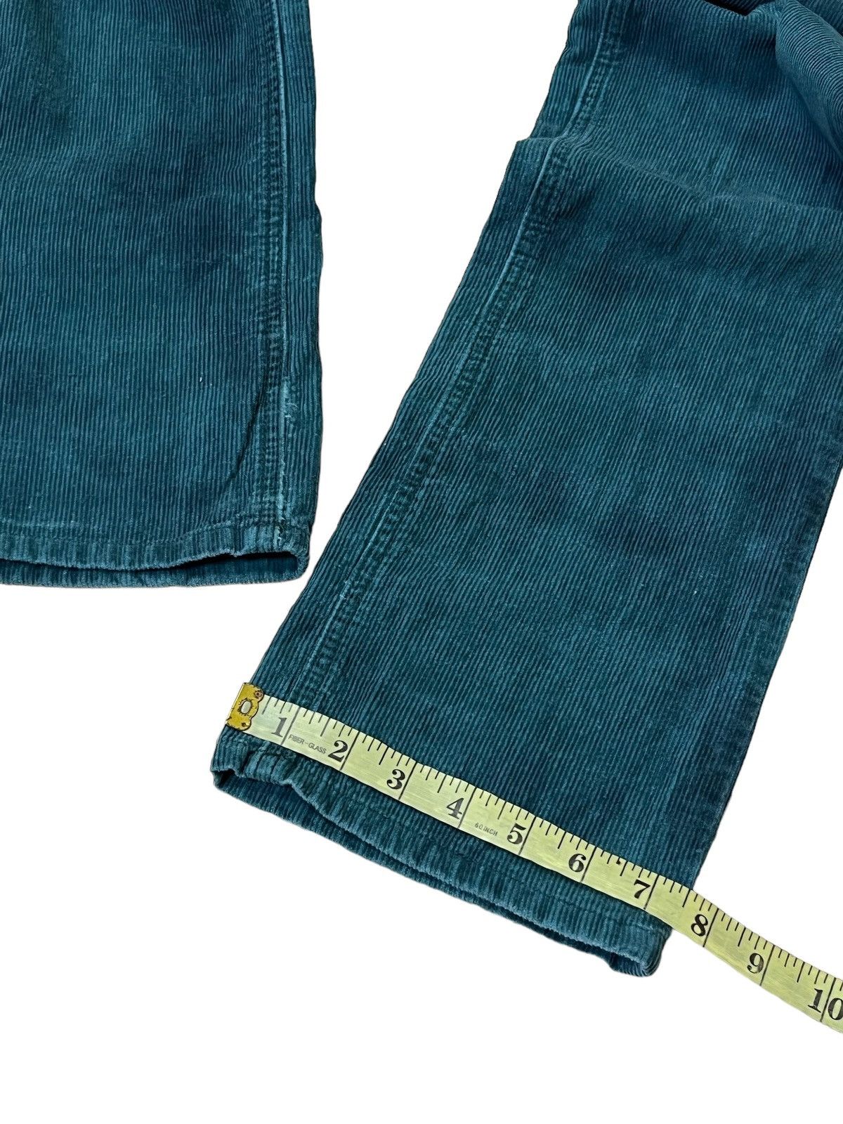 In The Attic IN THE ATTIC GREEN CORDUROY JEANS Size US 33 - 16 Thumbnail