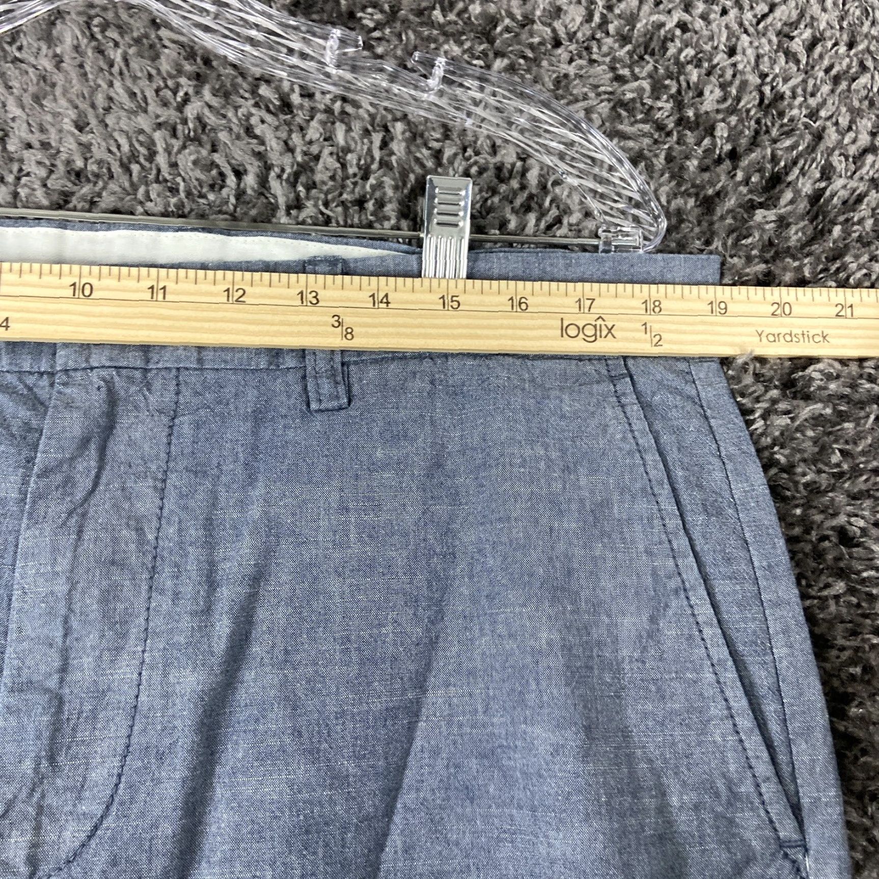 Old Navy Old Navy Ultimate Slim Shorts Men's 38 Blue Chino Size US 38 / EU 54 - 6 Thumbnail