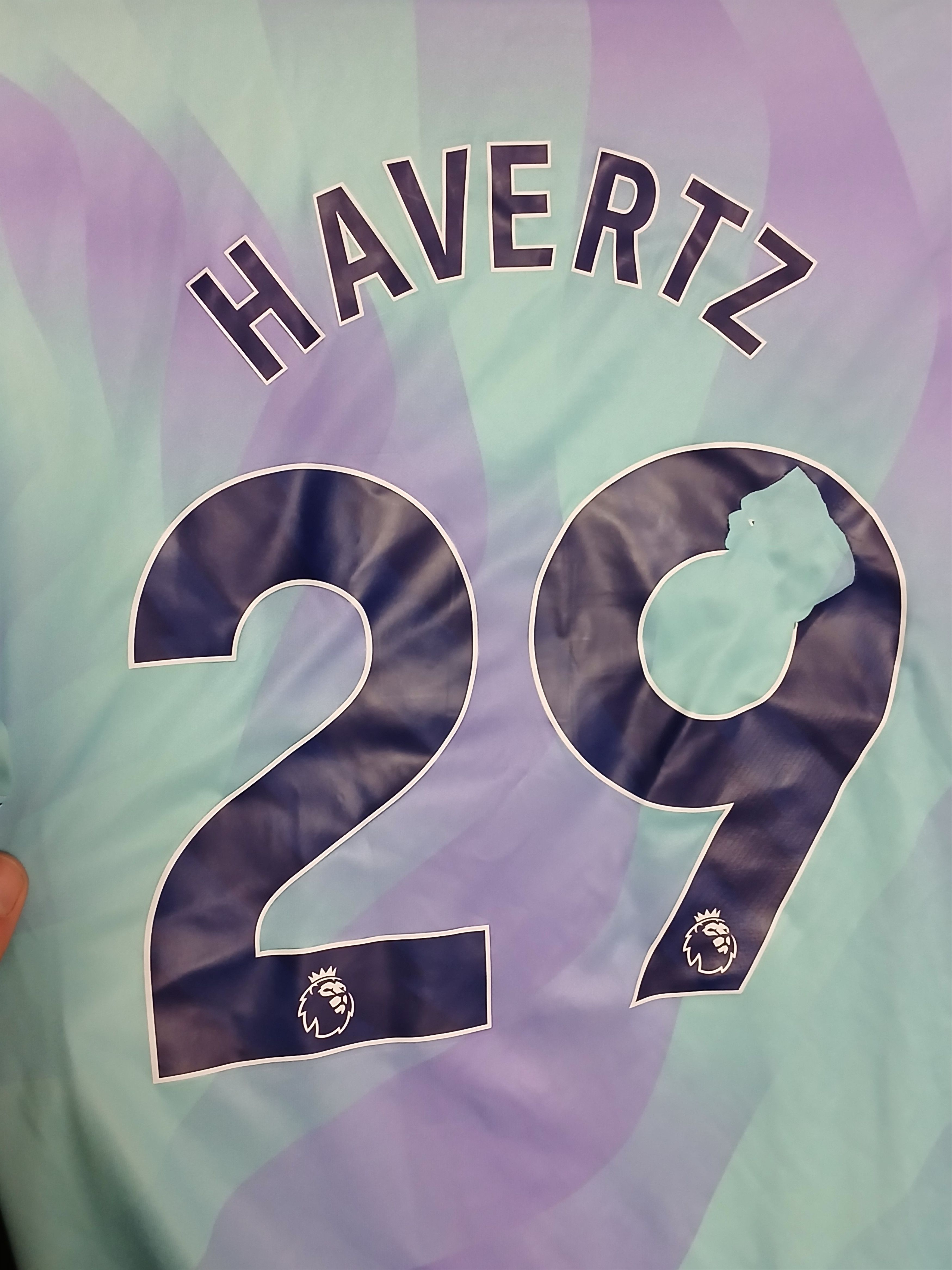 Adidas KIDS New Arsenal 2024/2025 Third Havertz Football Jersey Size US XS / EU 42 / 0 - 3 Thumbnail