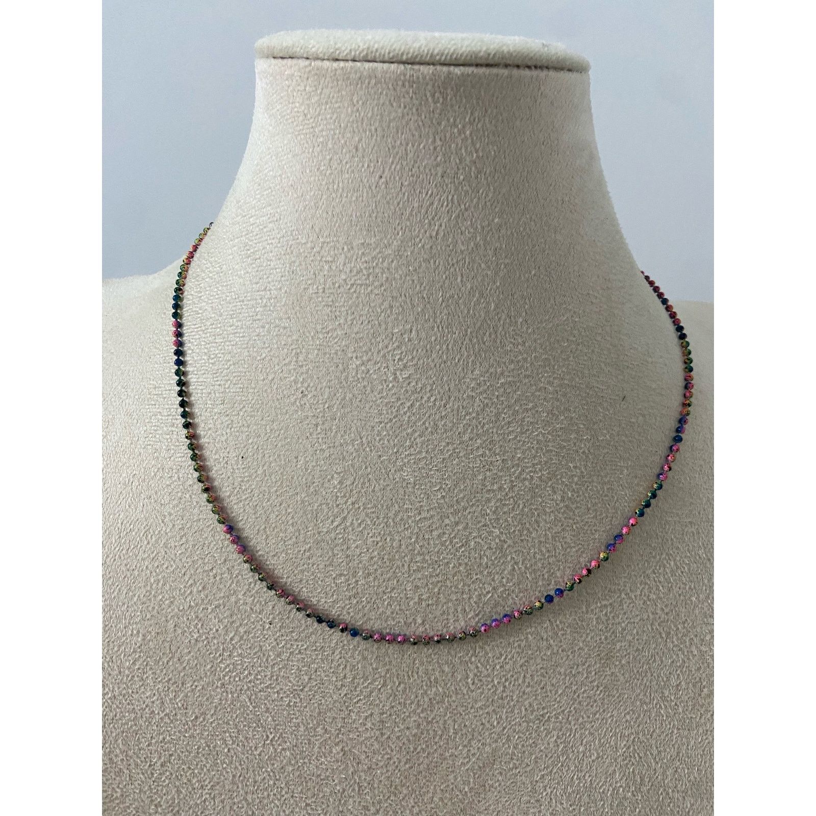 Other Rainbow ball chain necklace Size ONE SIZE - 1 Thumbnail