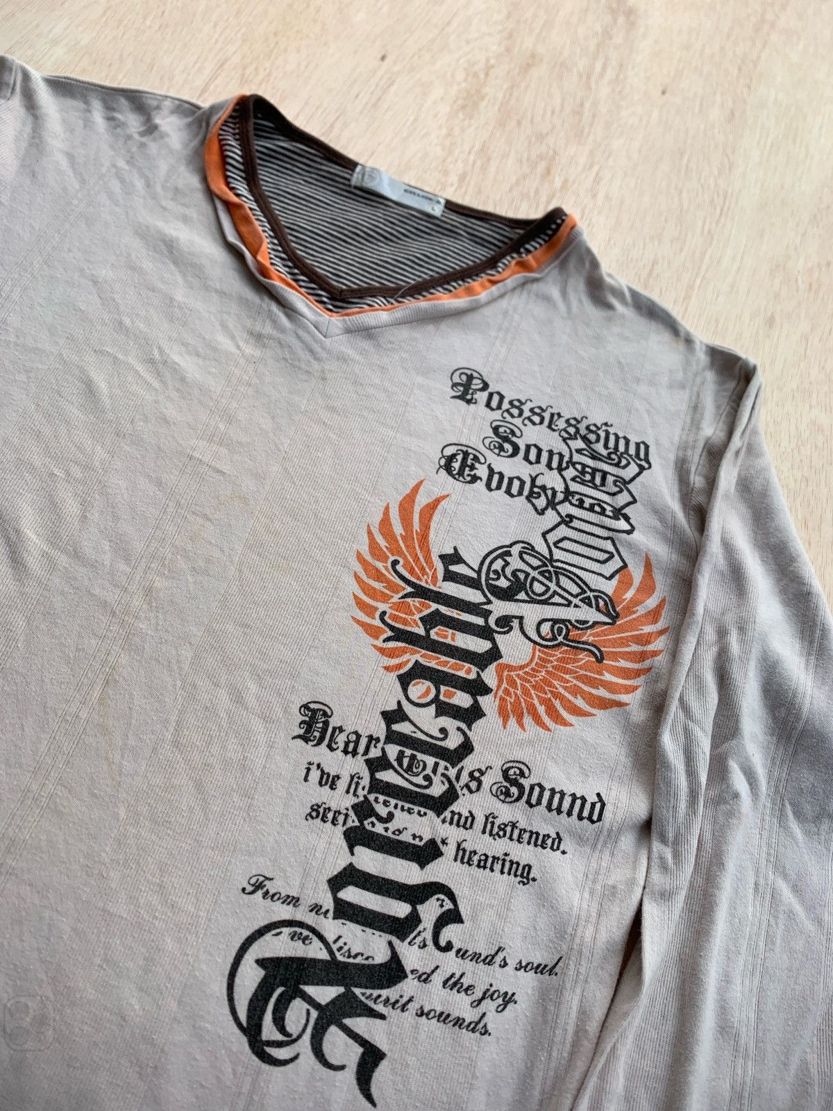 Hysteric Glamour × If Six Was Nine × Japanese Brand Y2k Excuse Ifsixwasnine Punk style Longsleeve Size US L / EU 52-54 / 3 - 2 Thumbnail