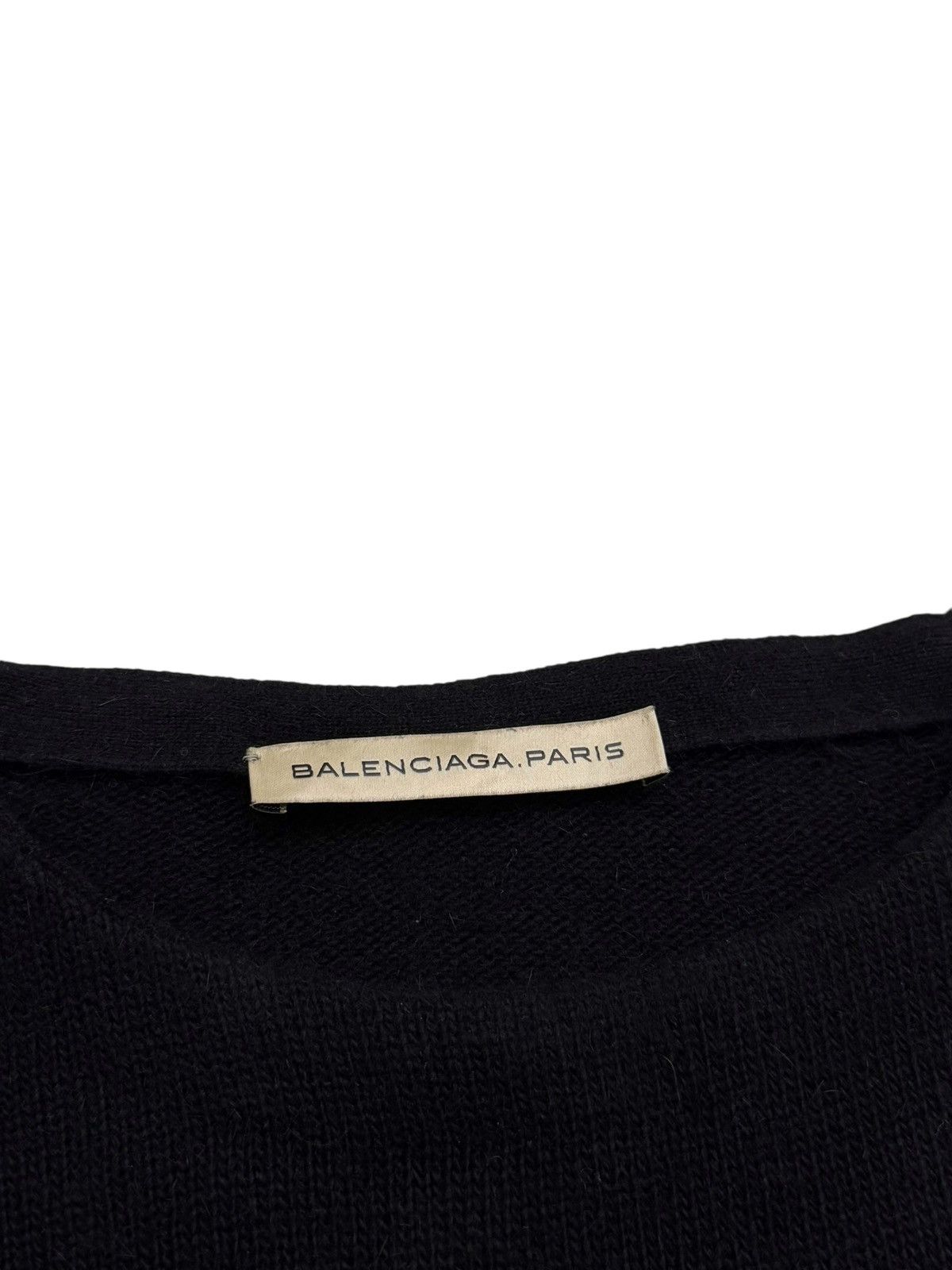 Balenciaga 2011 Ghesquiere Shephard Dog Kiyan Angora Sweater Size US M / EU 48-50 / 2 - 4 Thumbnail