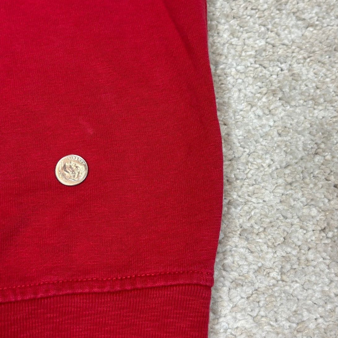 Polo Ralph Lauren VTG Polo Ralph Lauren 1/4 Zip Snap Pullover Sweatshirt S Size US S / EU 44-46 / 1 - 14 Thumbnail