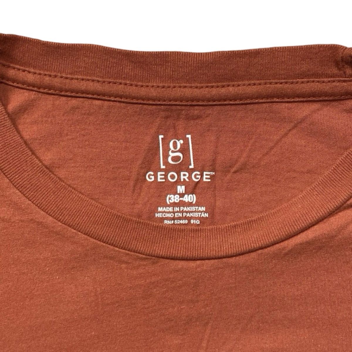 George George Orange Long Sleeve T Shirt Size Medium Size US M / EU 48-50 / 2 - 3 Thumbnail